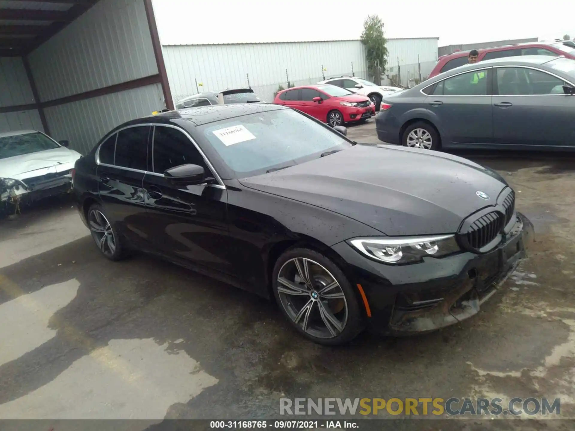 1 Photograph of a damaged car 3MW5R1J0XL8B28771 BMW 3 SERIES 2020