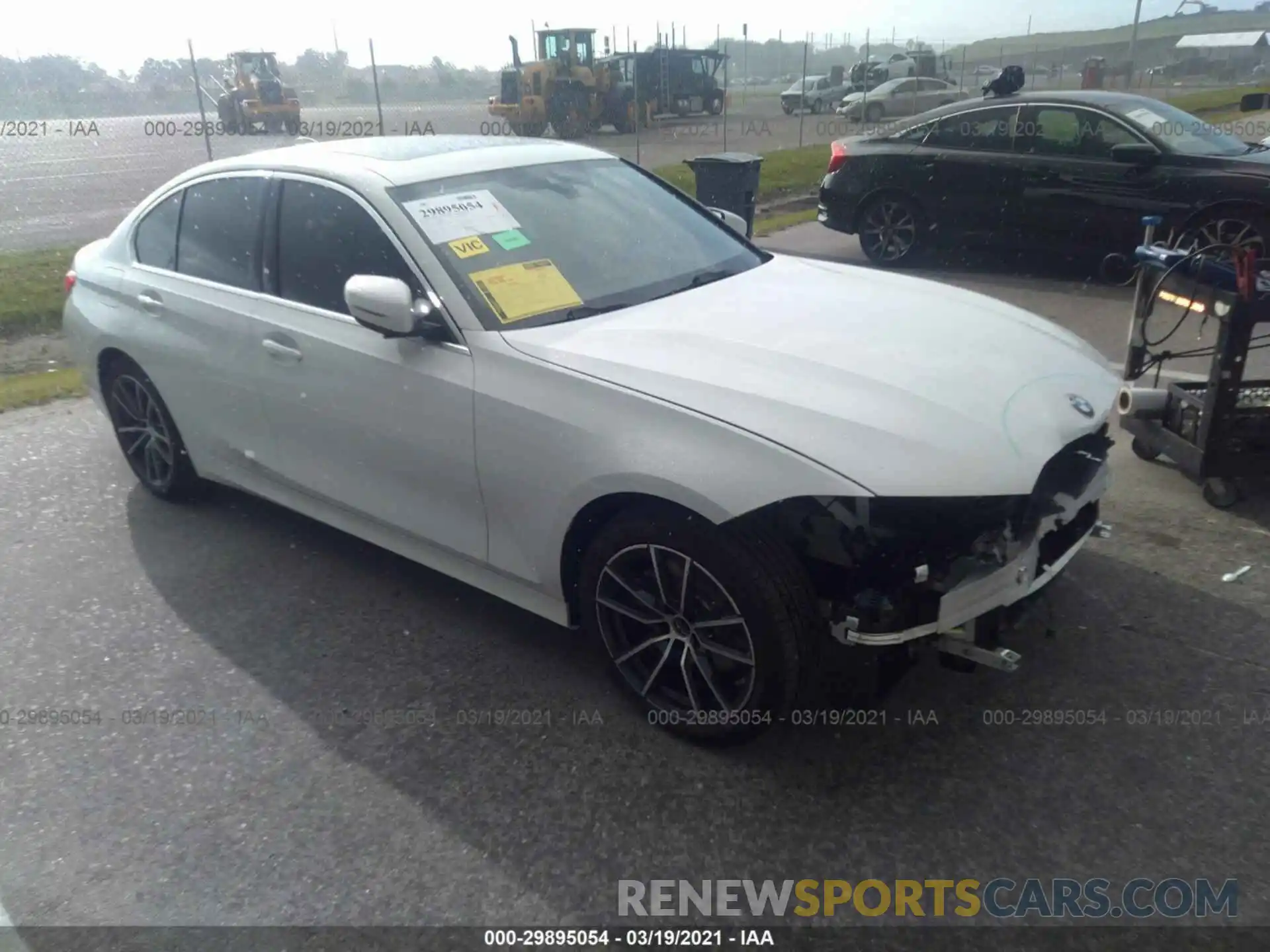 1 Фотография поврежденного автомобиля 3MW5R1J0XL8B38037 BMW 3 SERIES 2020