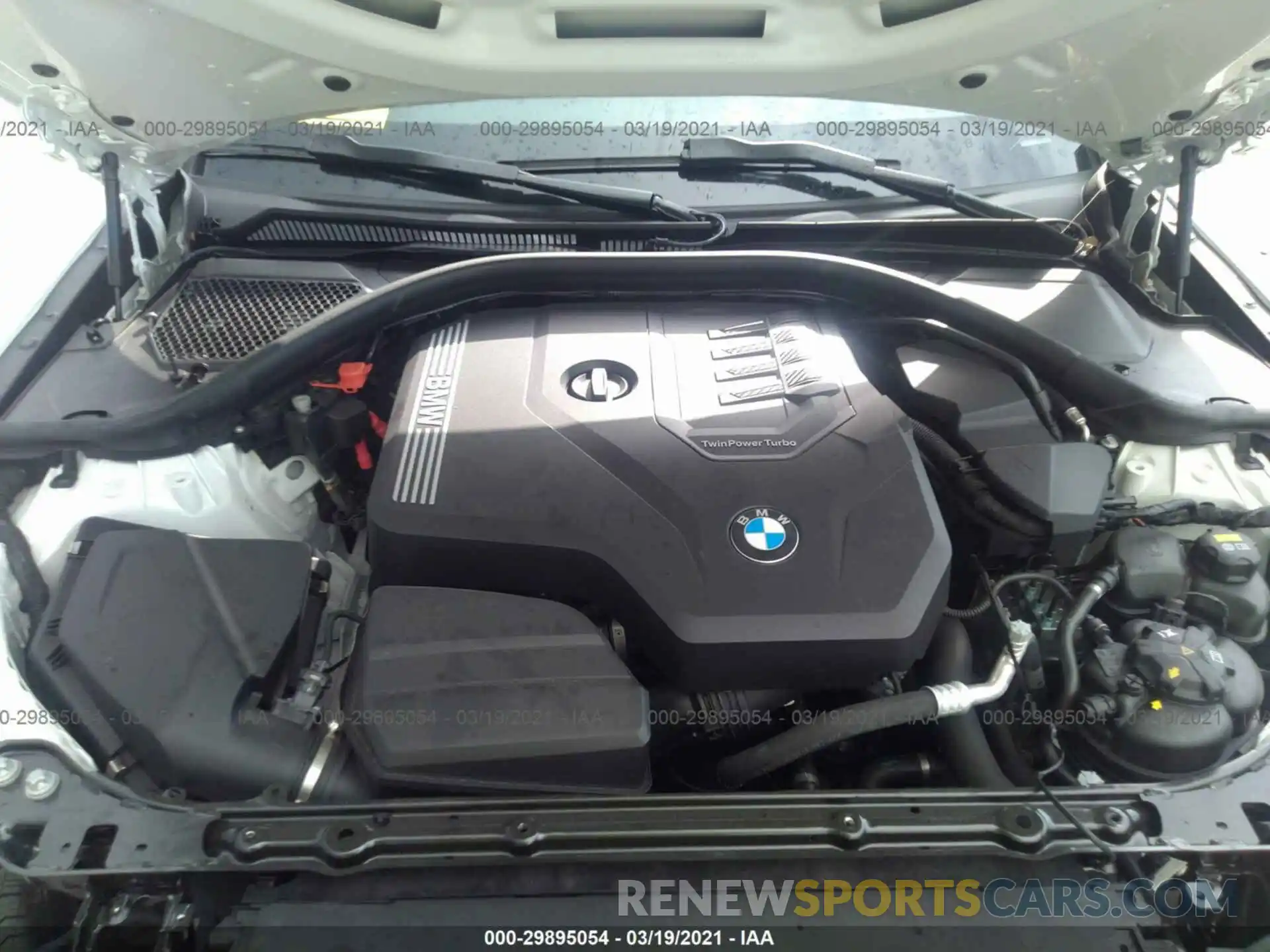 10 Фотография поврежденного автомобиля 3MW5R1J0XL8B38037 BMW 3 SERIES 2020
