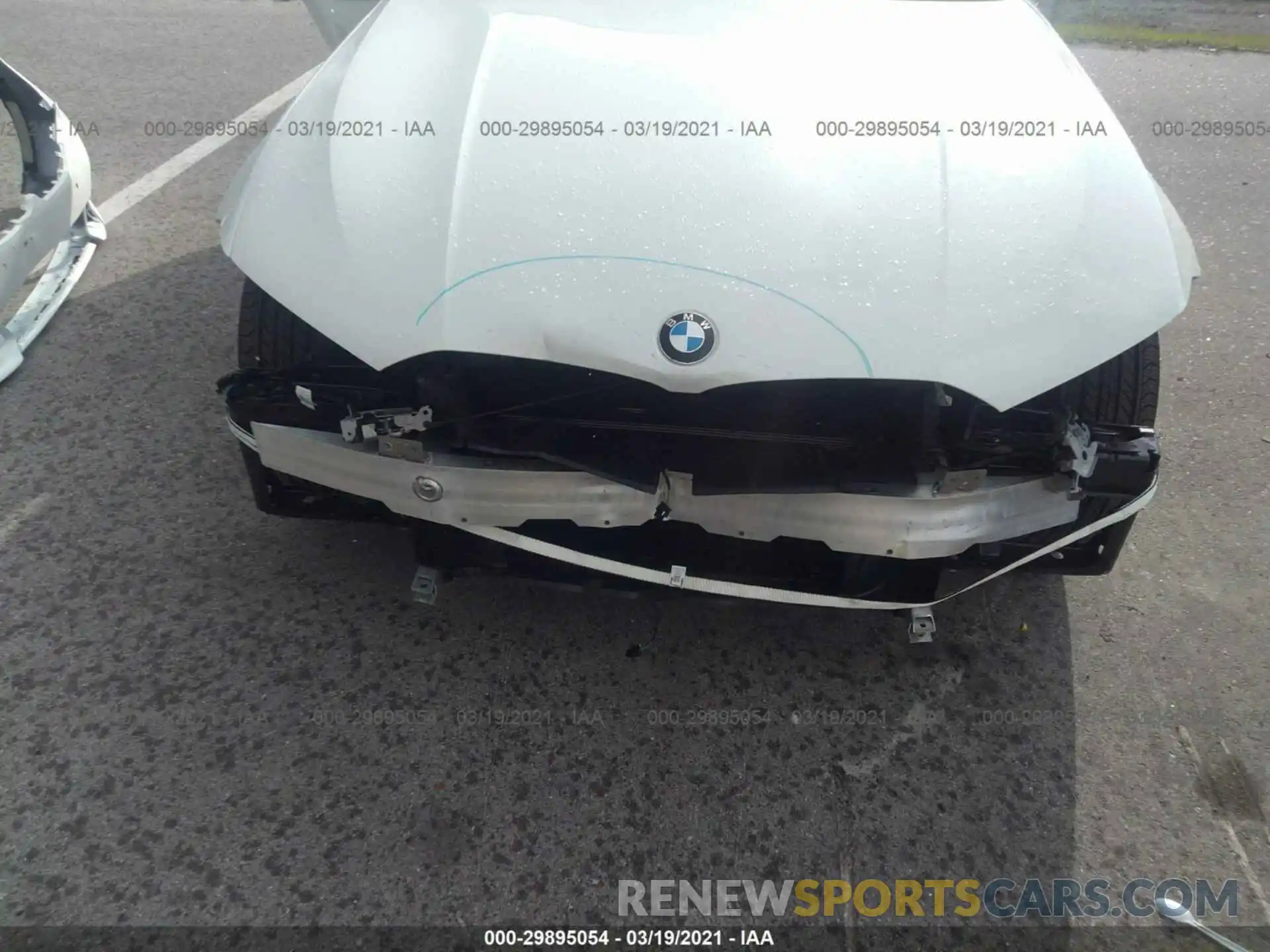 6 Фотография поврежденного автомобиля 3MW5R1J0XL8B38037 BMW 3 SERIES 2020