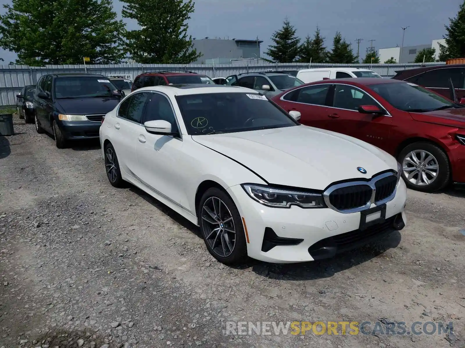 1 Photograph of a damaged car 3MW5R7J00L8B05275 BMW 3 SERIES 2020