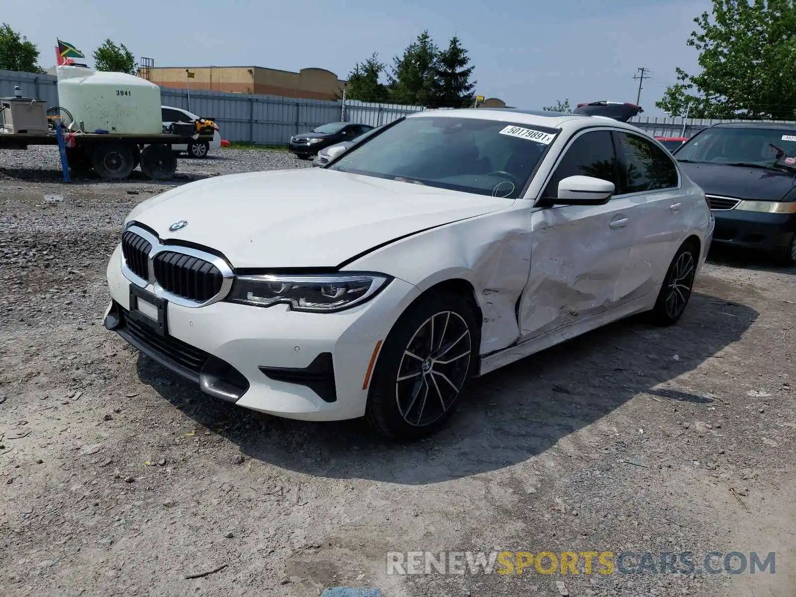 2 Photograph of a damaged car 3MW5R7J00L8B05275 BMW 3 SERIES 2020