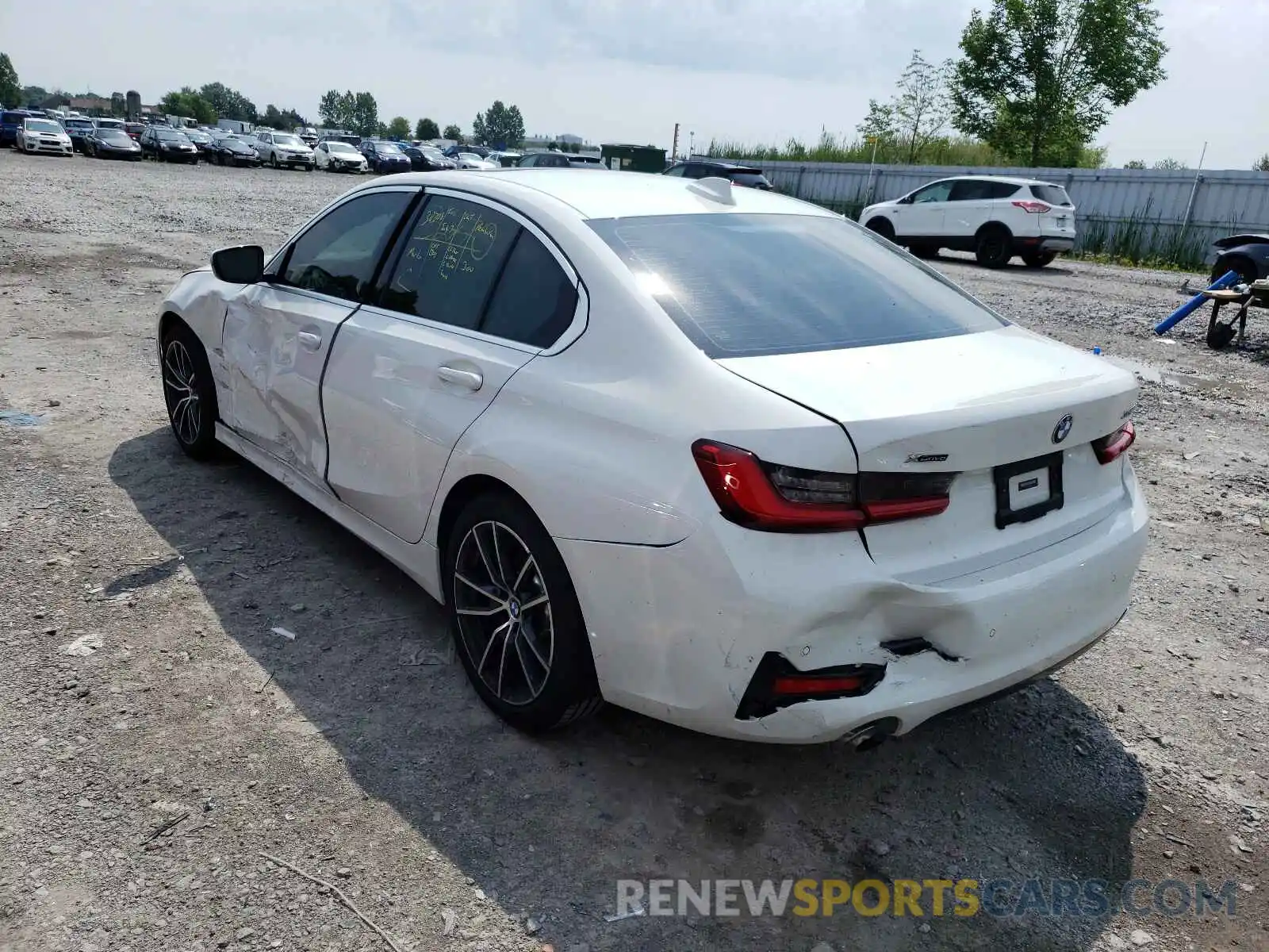 3 Photograph of a damaged car 3MW5R7J00L8B05275 BMW 3 SERIES 2020