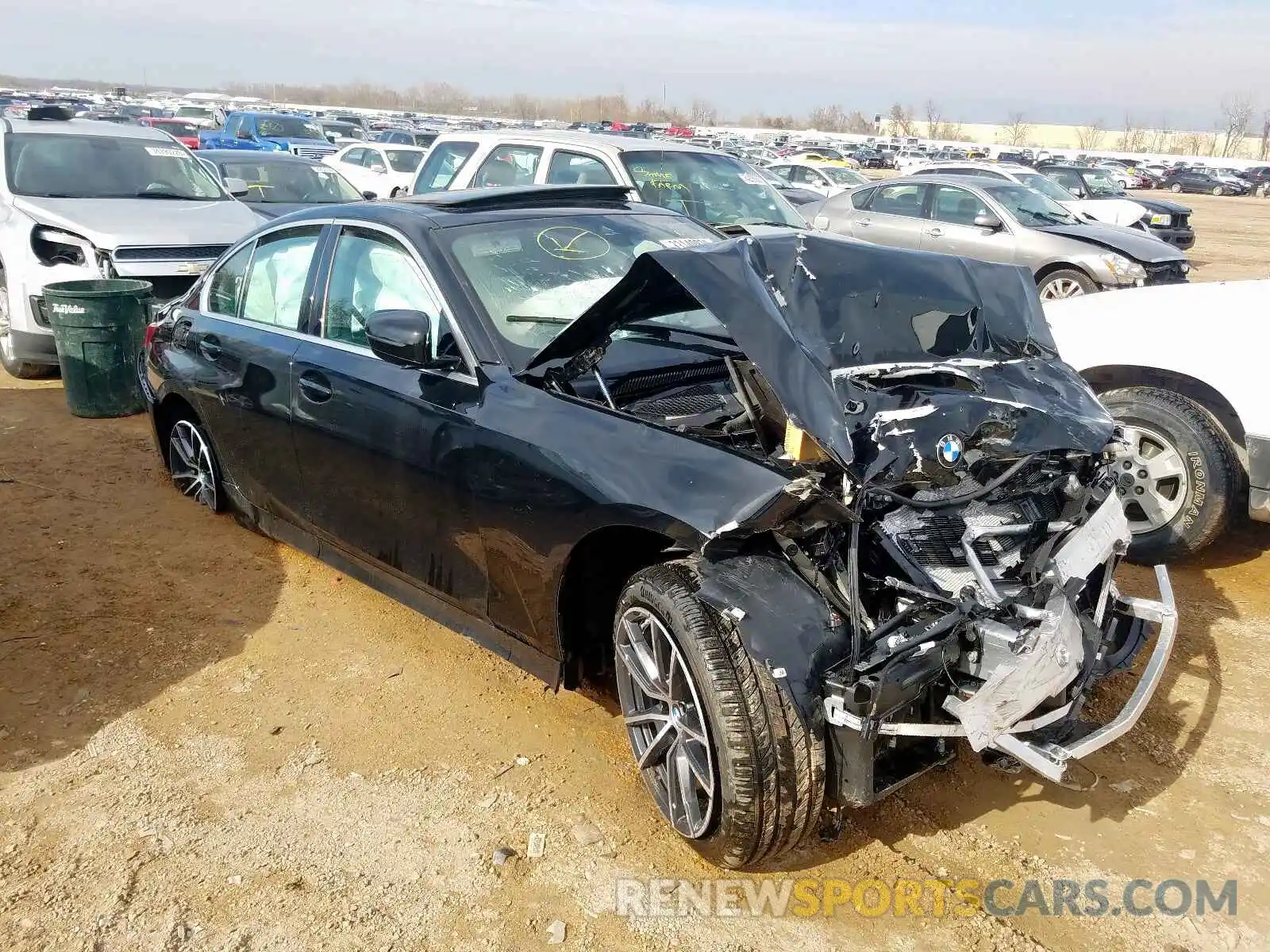 1 Photograph of a damaged car 3MW5R7J00L8B05888 BMW 3 SERIES 2020