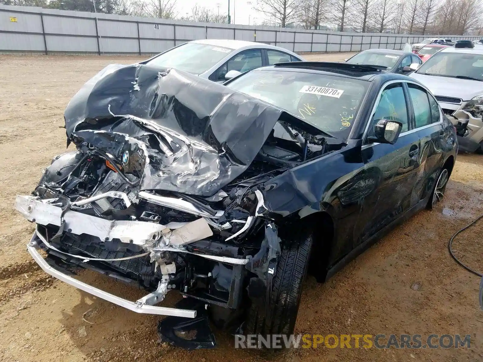 2 Photograph of a damaged car 3MW5R7J00L8B05888 BMW 3 SERIES 2020