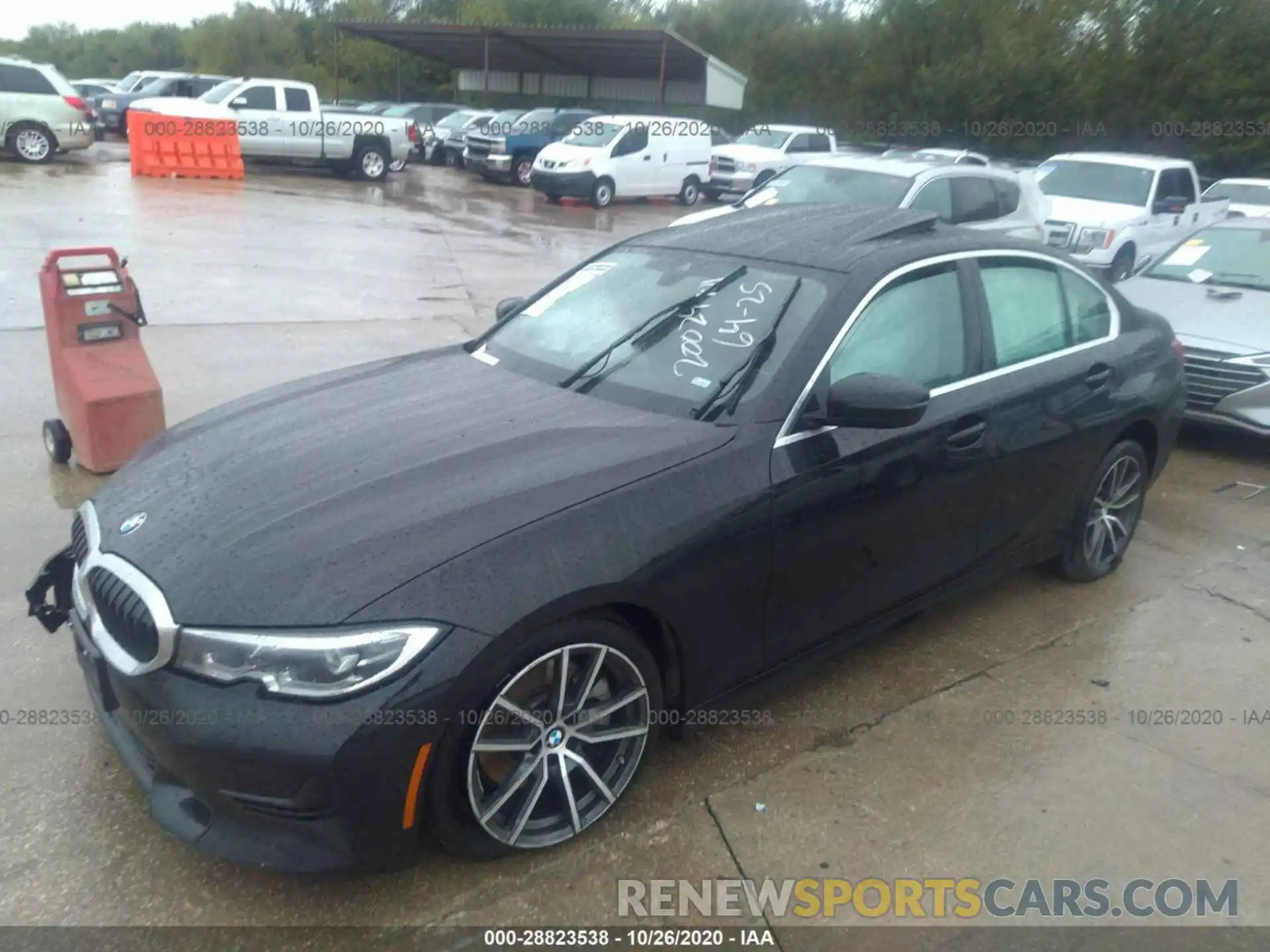 2 Photograph of a damaged car 3MW5R7J00L8B06121 BMW 3 SERIES 2020