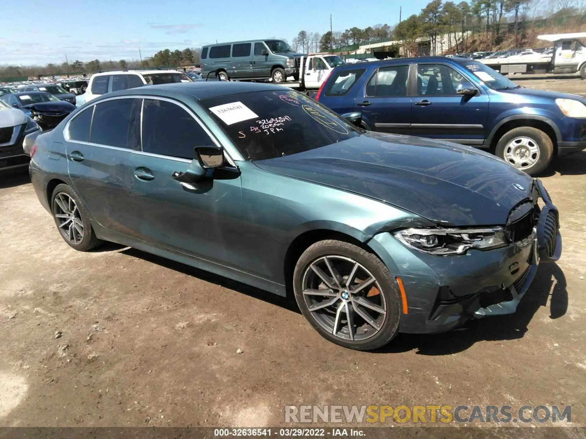 1 Photograph of a damaged car 3MW5R7J00L8B06670 BMW 3 SERIES 2020