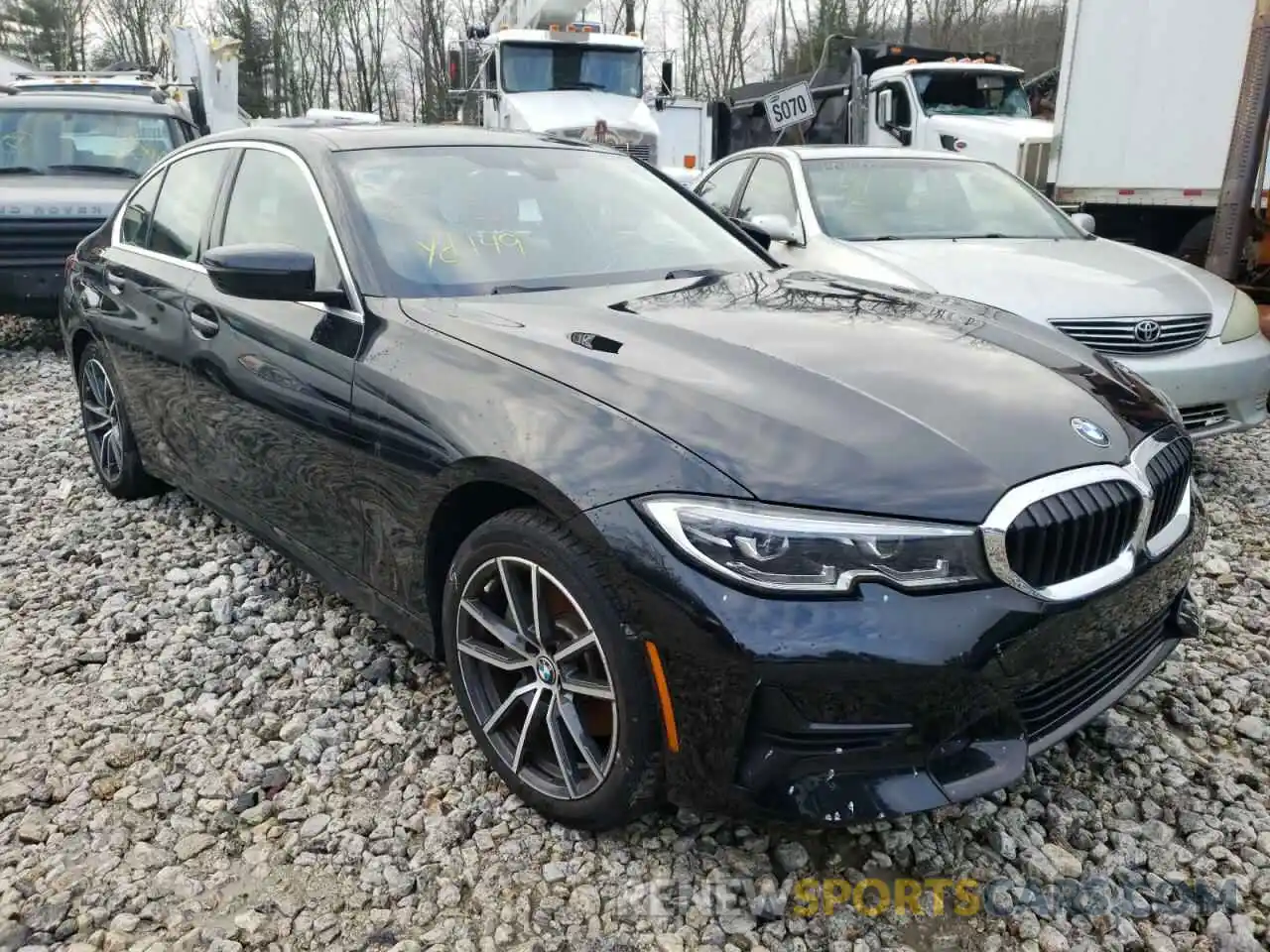 1 Photograph of a damaged car 3MW5R7J00L8B09374 BMW 3 SERIES 2020