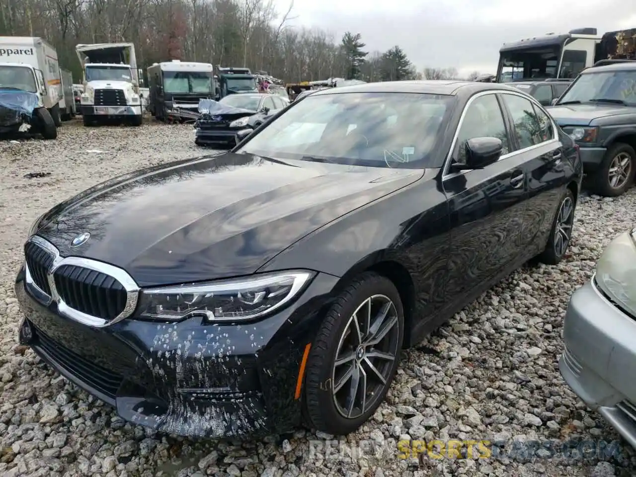 2 Photograph of a damaged car 3MW5R7J00L8B09374 BMW 3 SERIES 2020