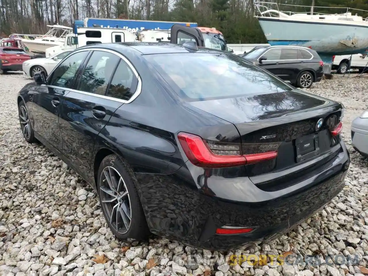 3 Photograph of a damaged car 3MW5R7J00L8B09374 BMW 3 SERIES 2020