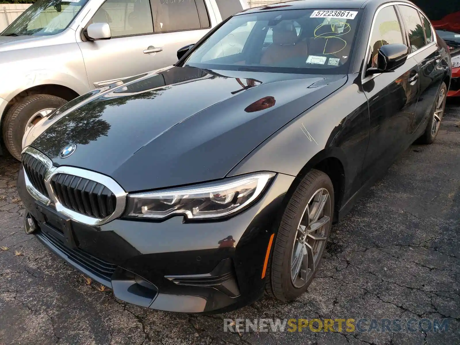 2 Photograph of a damaged car 3MW5R7J00L8B09438 BMW 3 SERIES 2020