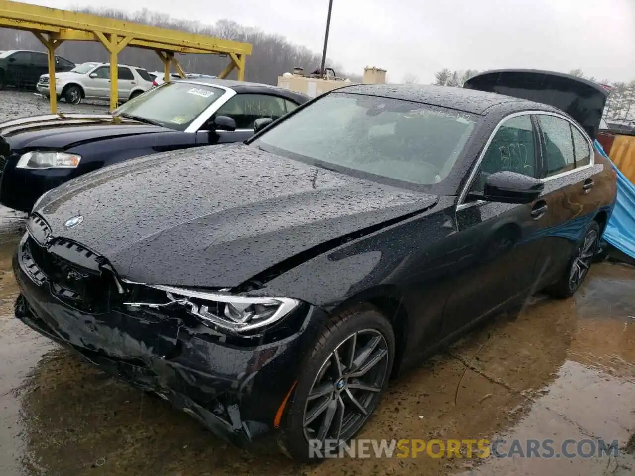 2 Photograph of a damaged car 3MW5R7J00L8B10735 BMW 3 SERIES 2020