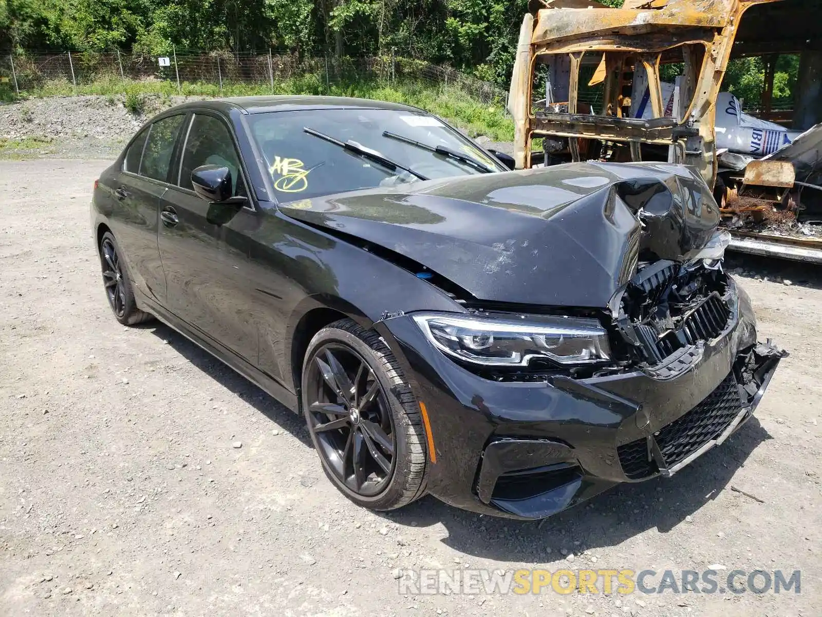 1 Photograph of a damaged car 3MW5R7J00L8B15787 BMW 3 SERIES 2020