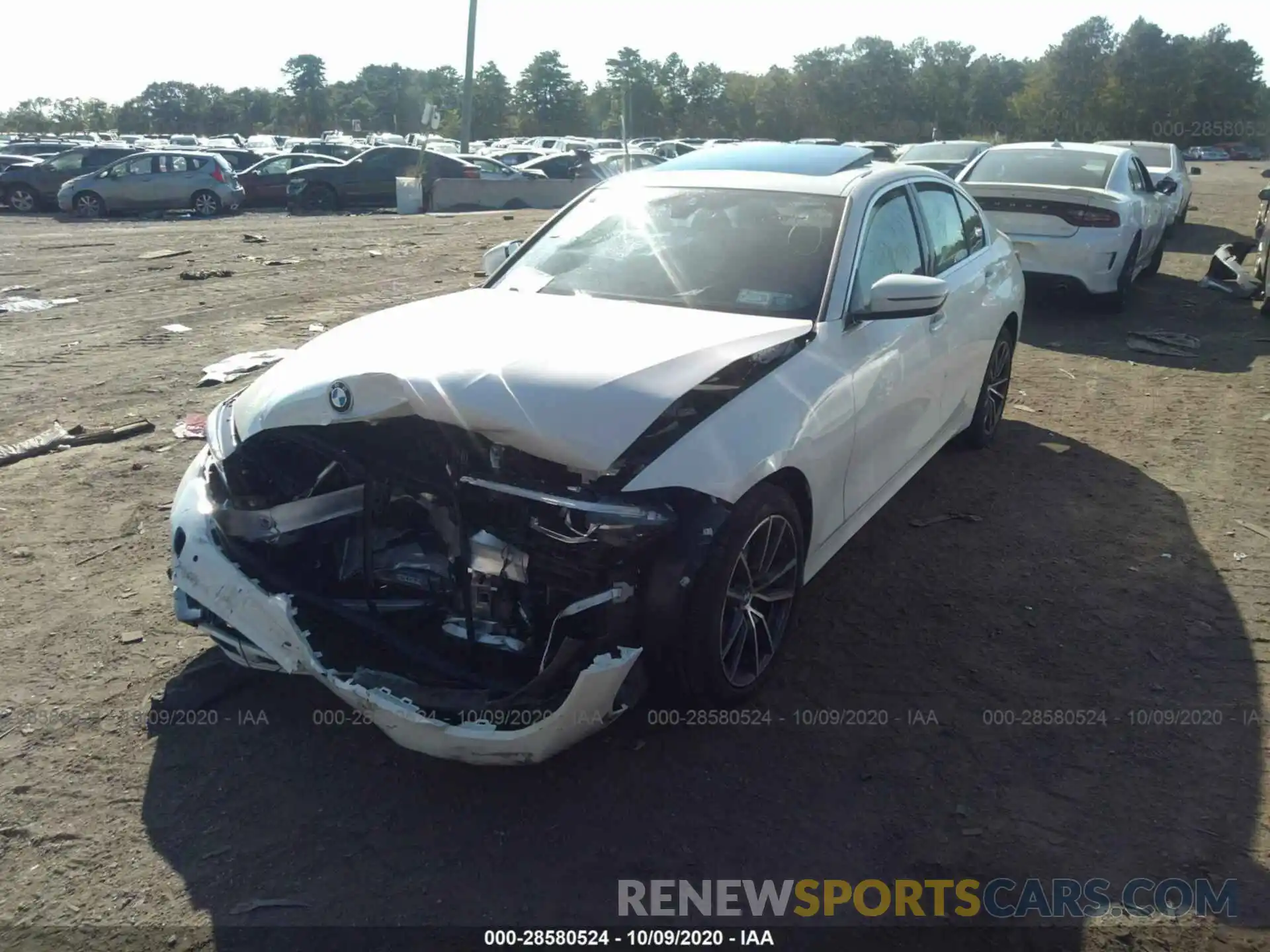 2 Photograph of a damaged car 3MW5R7J00L8B17006 BMW 3 SERIES 2020