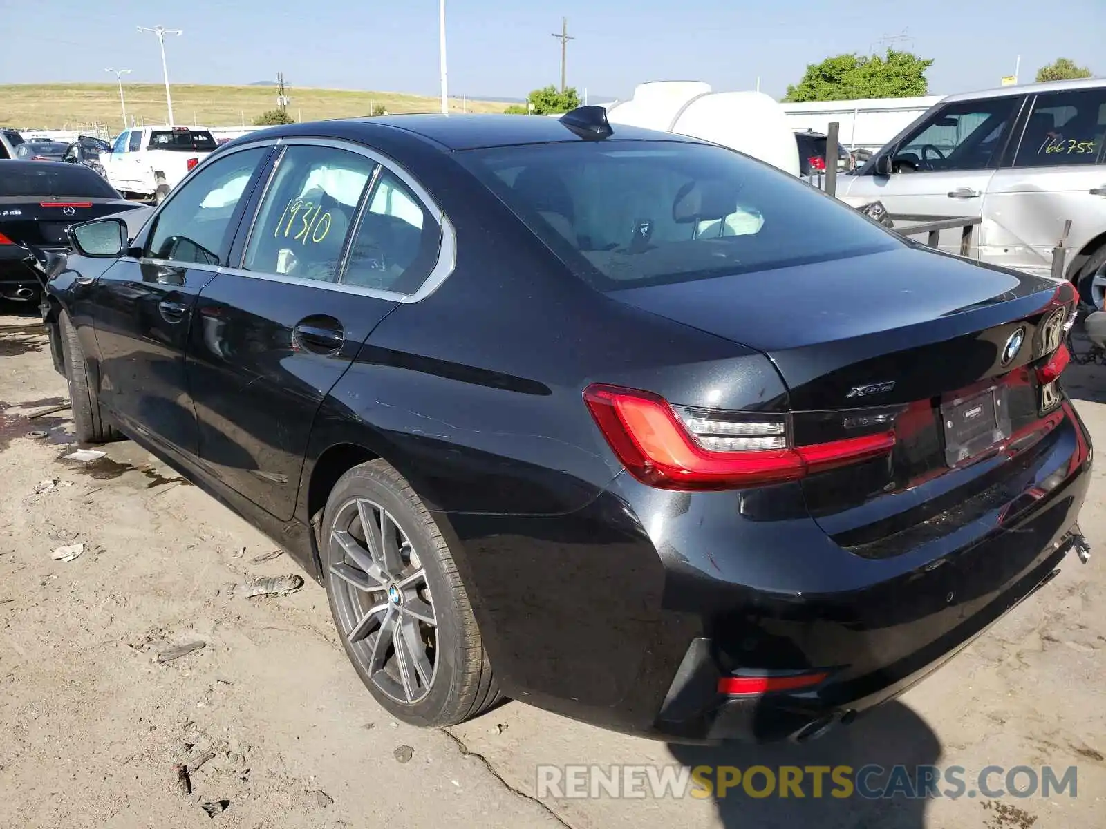 3 Photograph of a damaged car 3MW5R7J00L8B17765 BMW 3 SERIES 2020