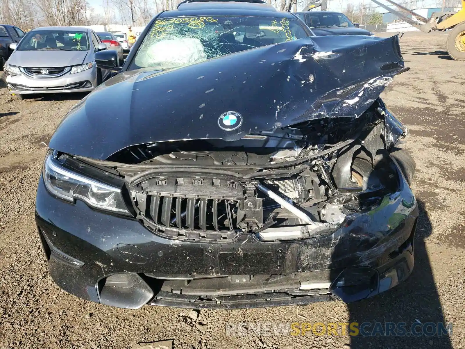 9 Photograph of a damaged car 3MW5R7J00L8B20259 BMW 3 SERIES 2020