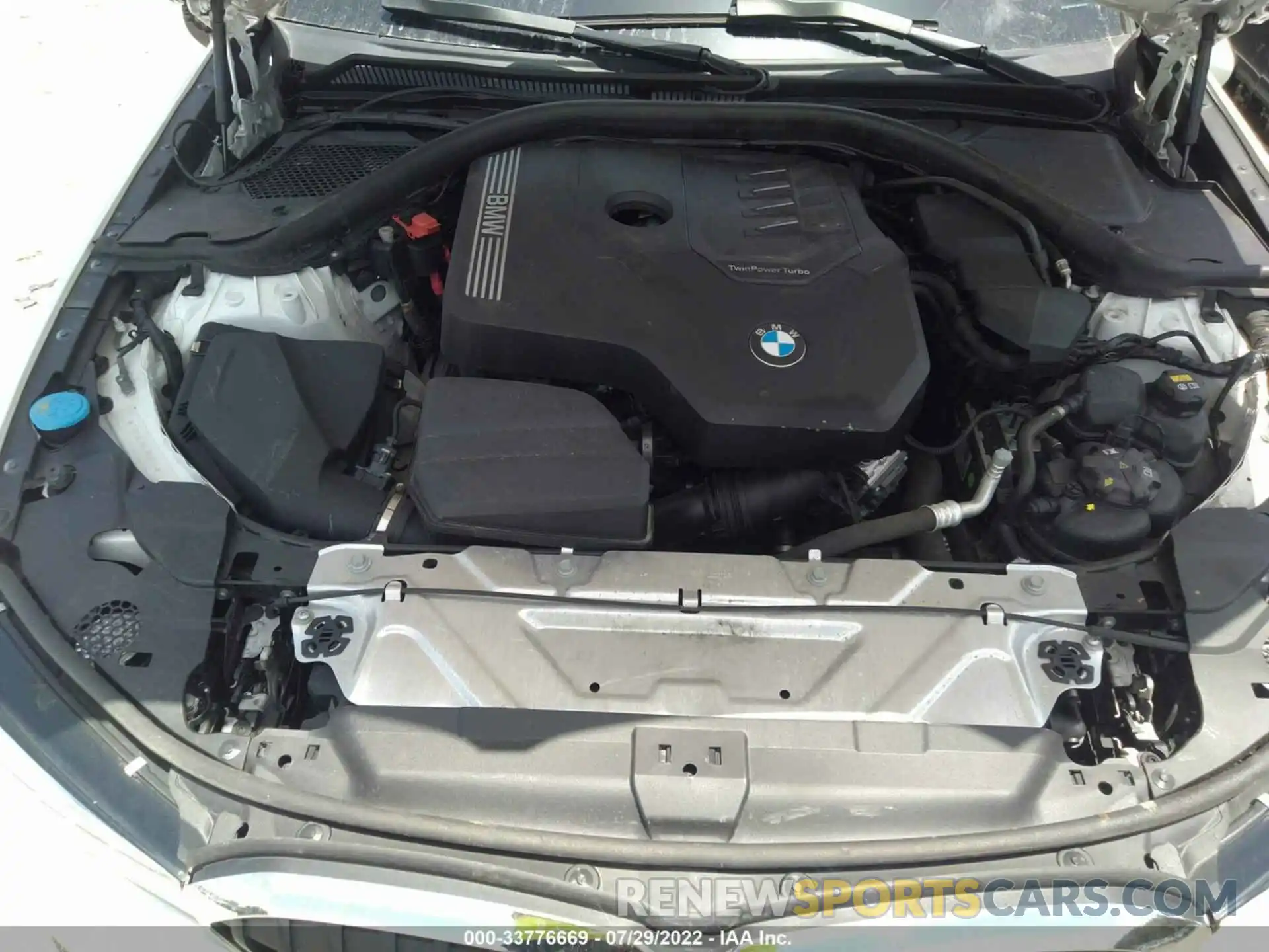 10 Фотография поврежденного автомобиля 3MW5R7J00L8B20603 BMW 3 SERIES 2020