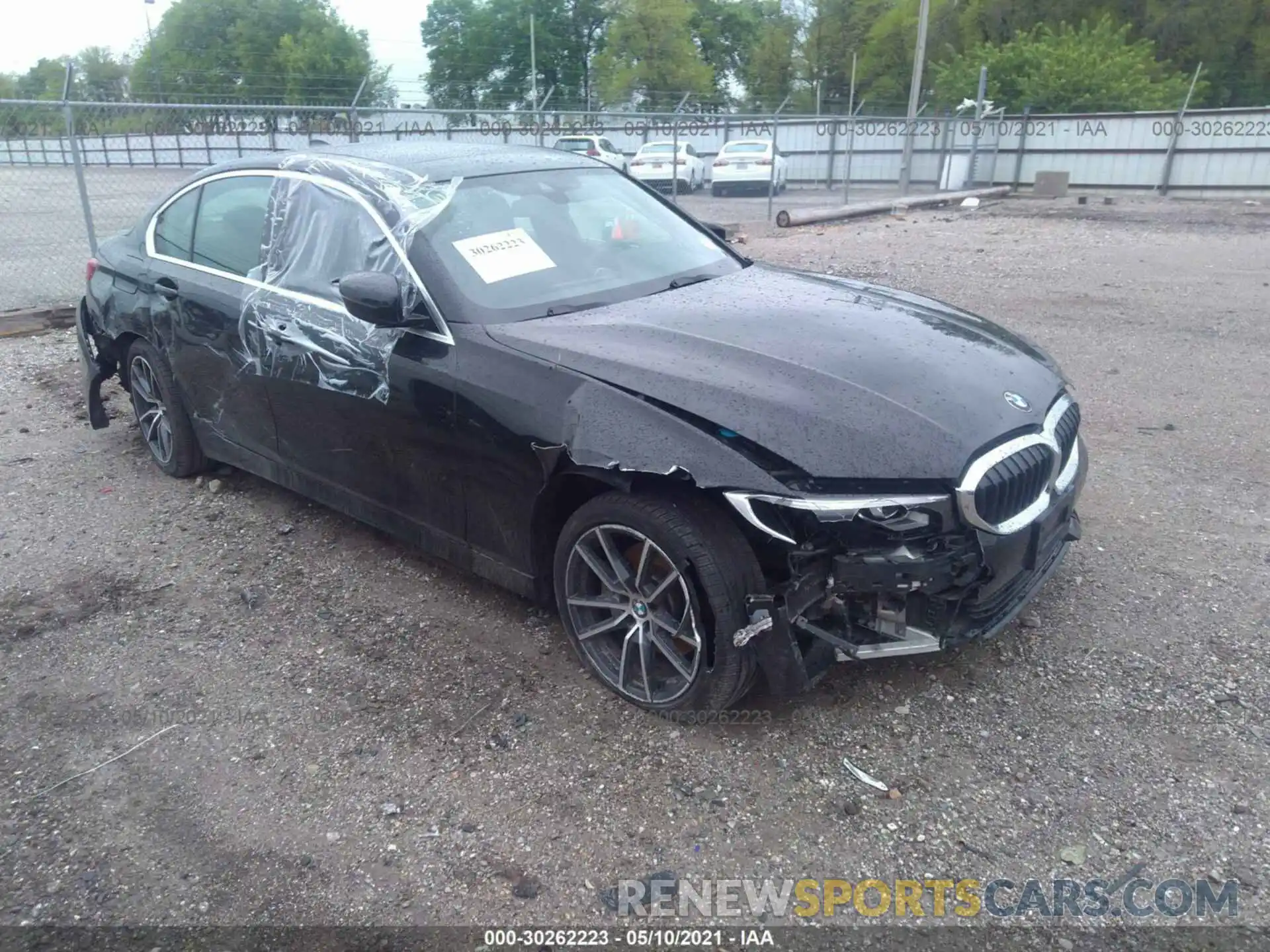 1 Фотография поврежденного автомобиля 3MW5R7J00L8B21279 BMW 3 SERIES 2020