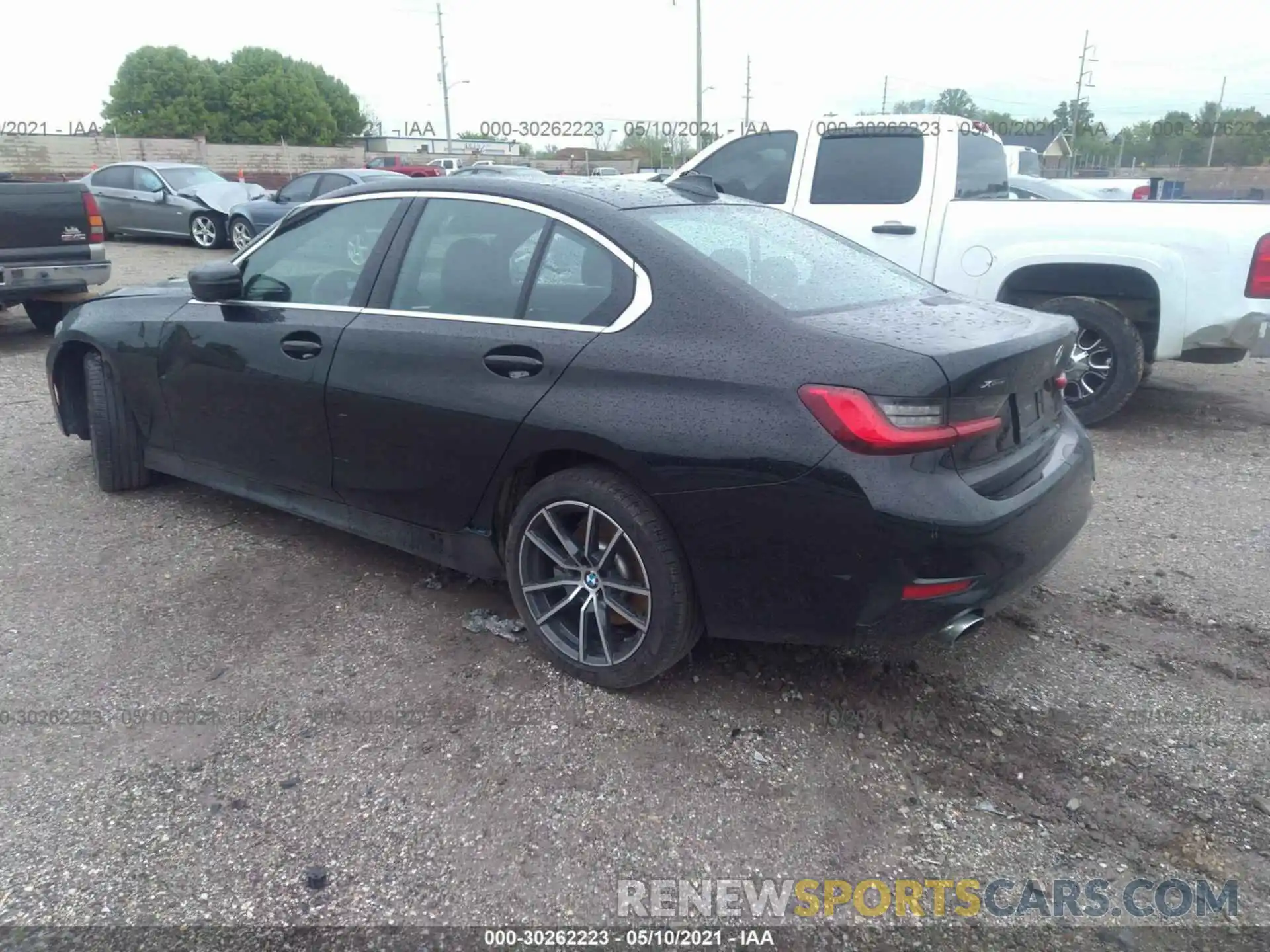 3 Photograph of a damaged car 3MW5R7J00L8B21279 BMW 3 SERIES 2020