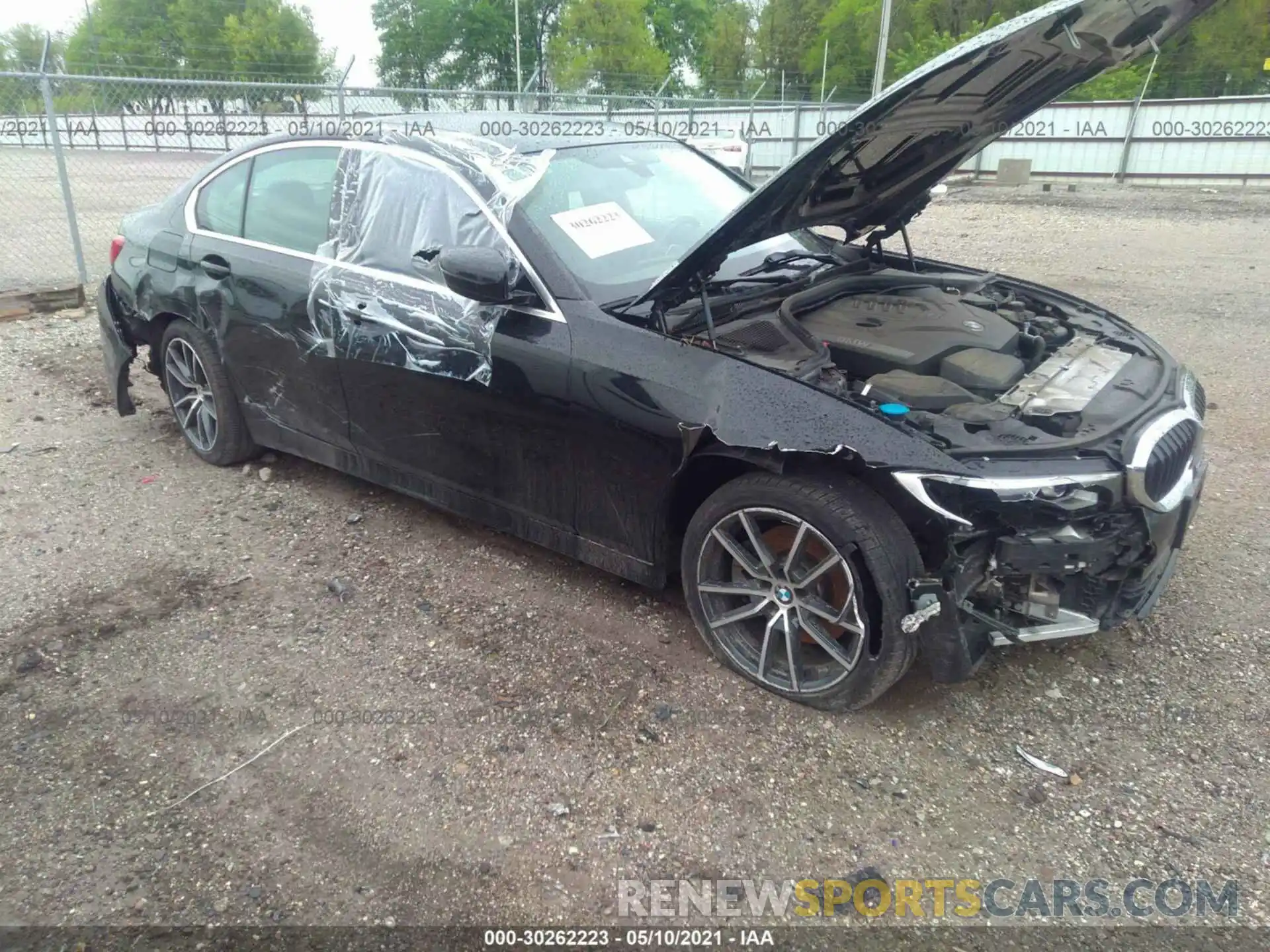 6 Фотография поврежденного автомобиля 3MW5R7J00L8B21279 BMW 3 SERIES 2020