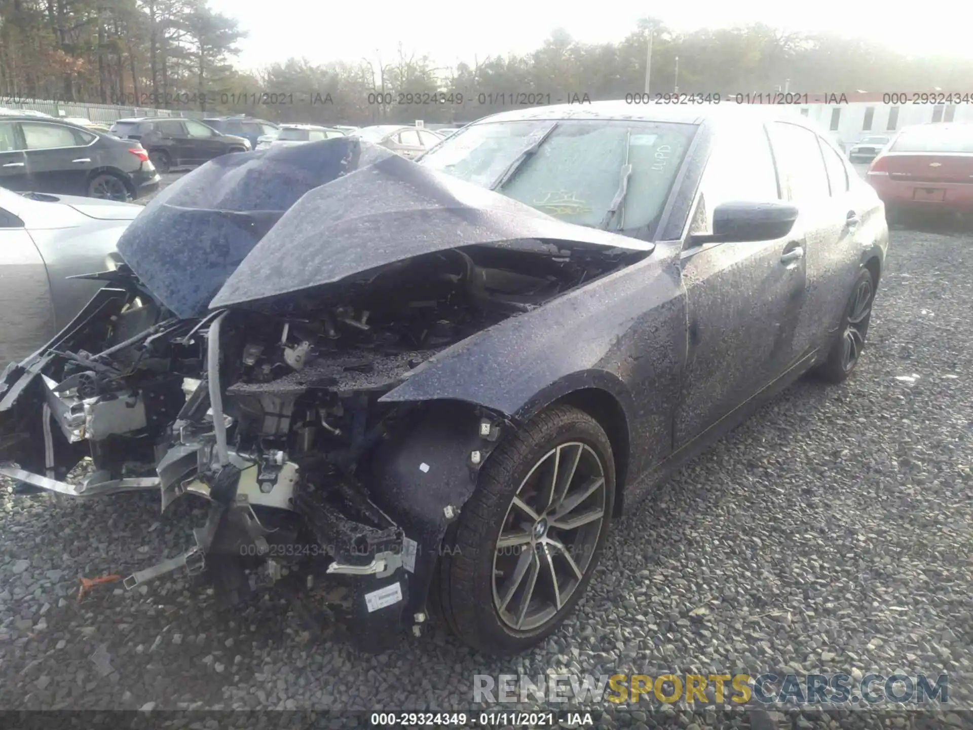 2 Photograph of a damaged car 3MW5R7J00L8B21699 BMW 3 SERIES 2020