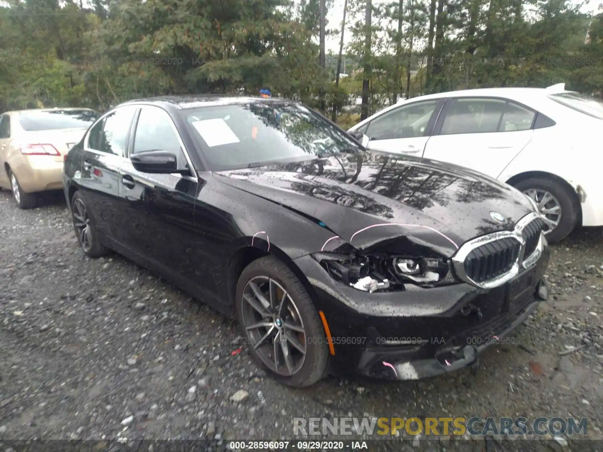 6 Фотография поврежденного автомобиля 3MW5R7J00L8B22271 BMW 3 SERIES 2020