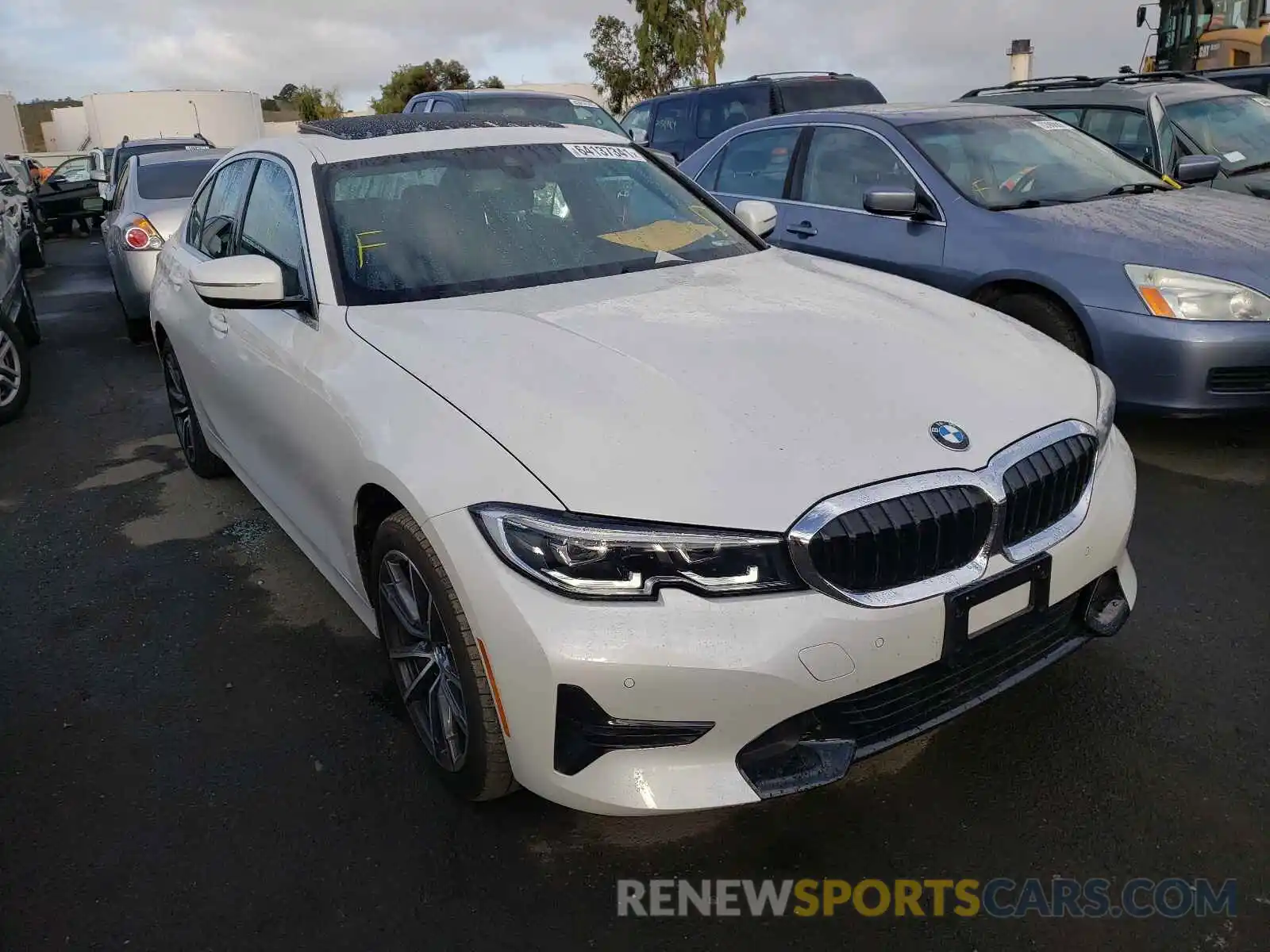 1 Photograph of a damaged car 3MW5R7J00L8B23078 BMW 3 SERIES 2020