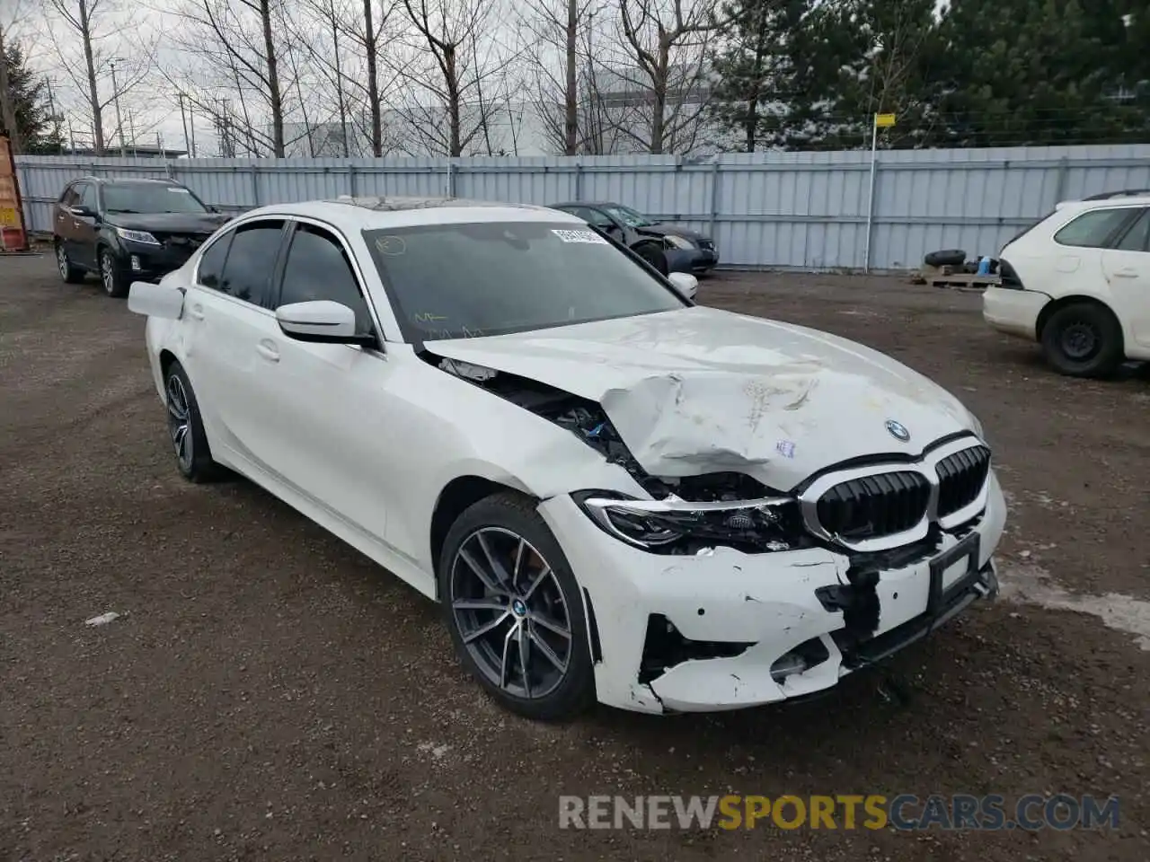 1 Photograph of a damaged car 3MW5R7J00L8B23369 BMW 3 SERIES 2020