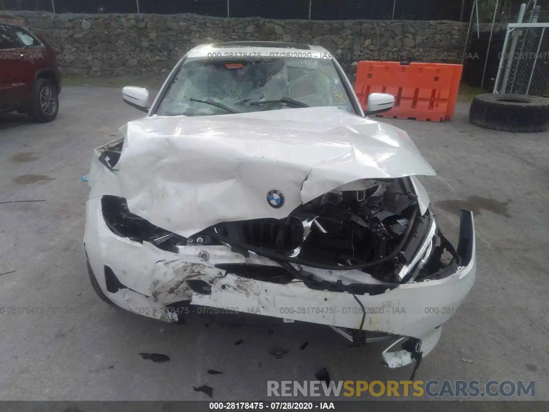 6 Photograph of a damaged car 3MW5R7J00L8B23873 BMW 3 SERIES 2020