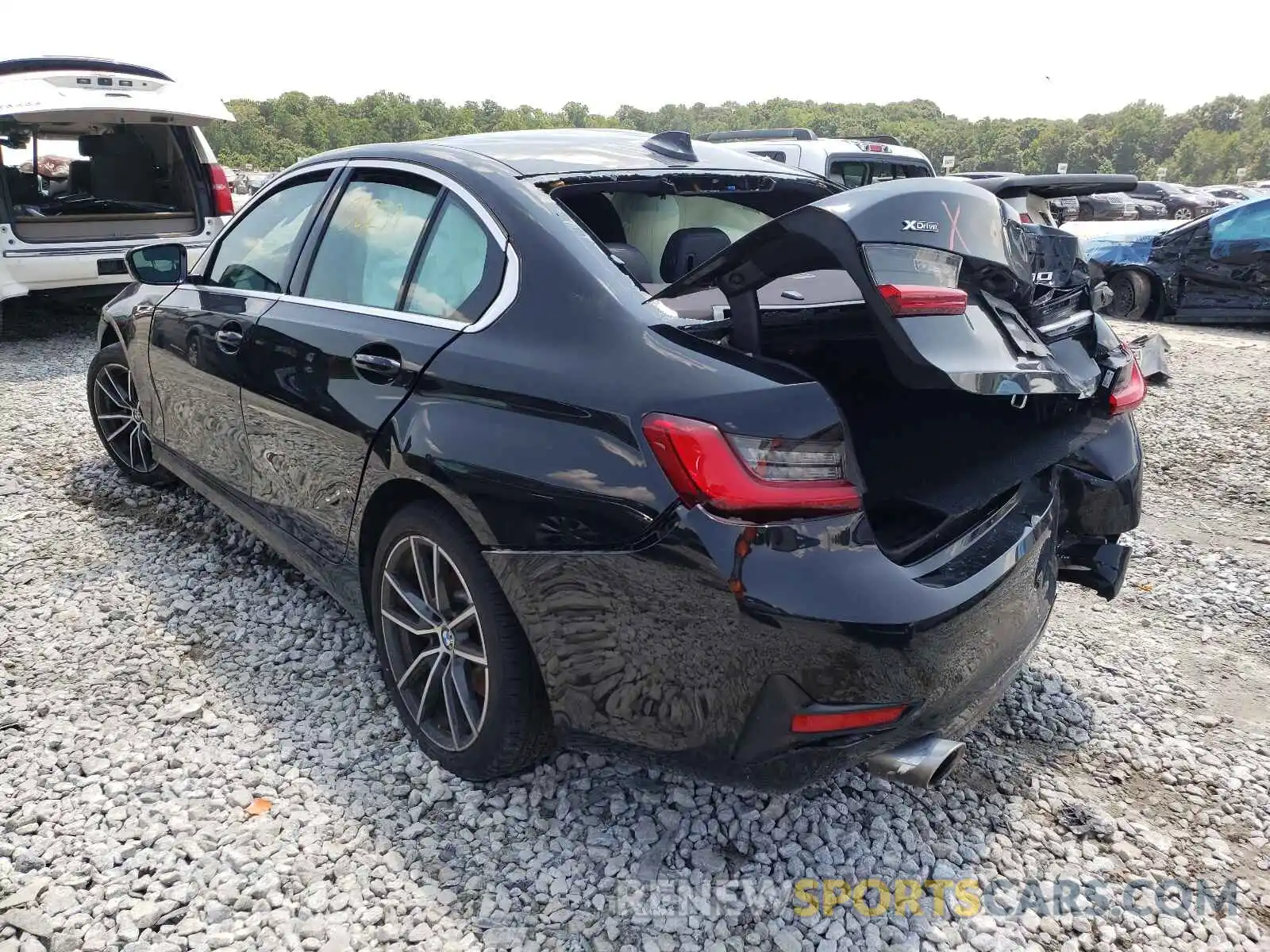 3 Photograph of a damaged car 3MW5R7J00L8B23968 BMW 3 SERIES 2020