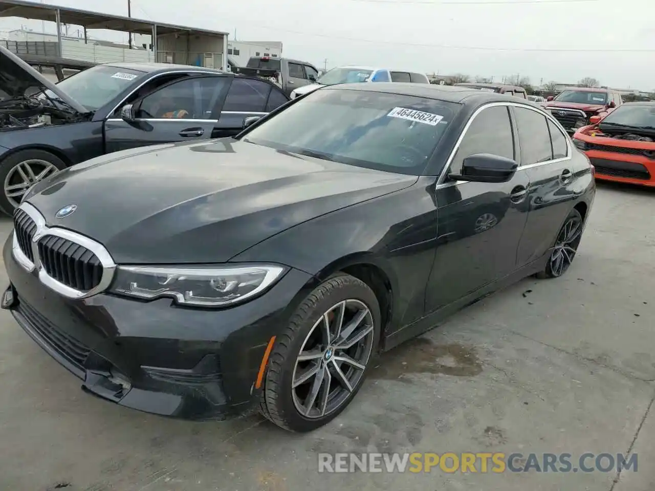 1 Photograph of a damaged car 3MW5R7J00L8B25316 BMW 3 SERIES 2020