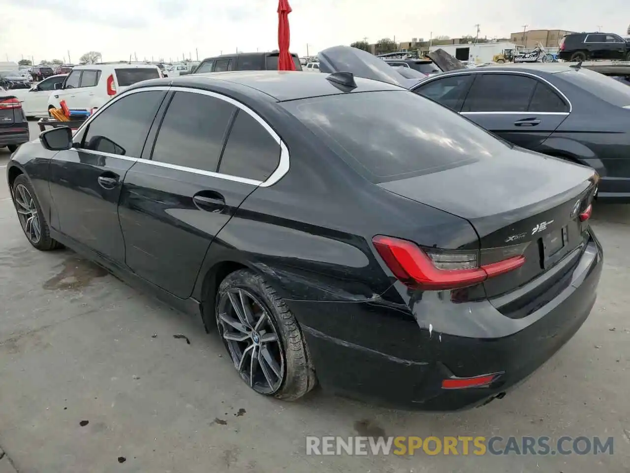 2 Photograph of a damaged car 3MW5R7J00L8B25316 BMW 3 SERIES 2020