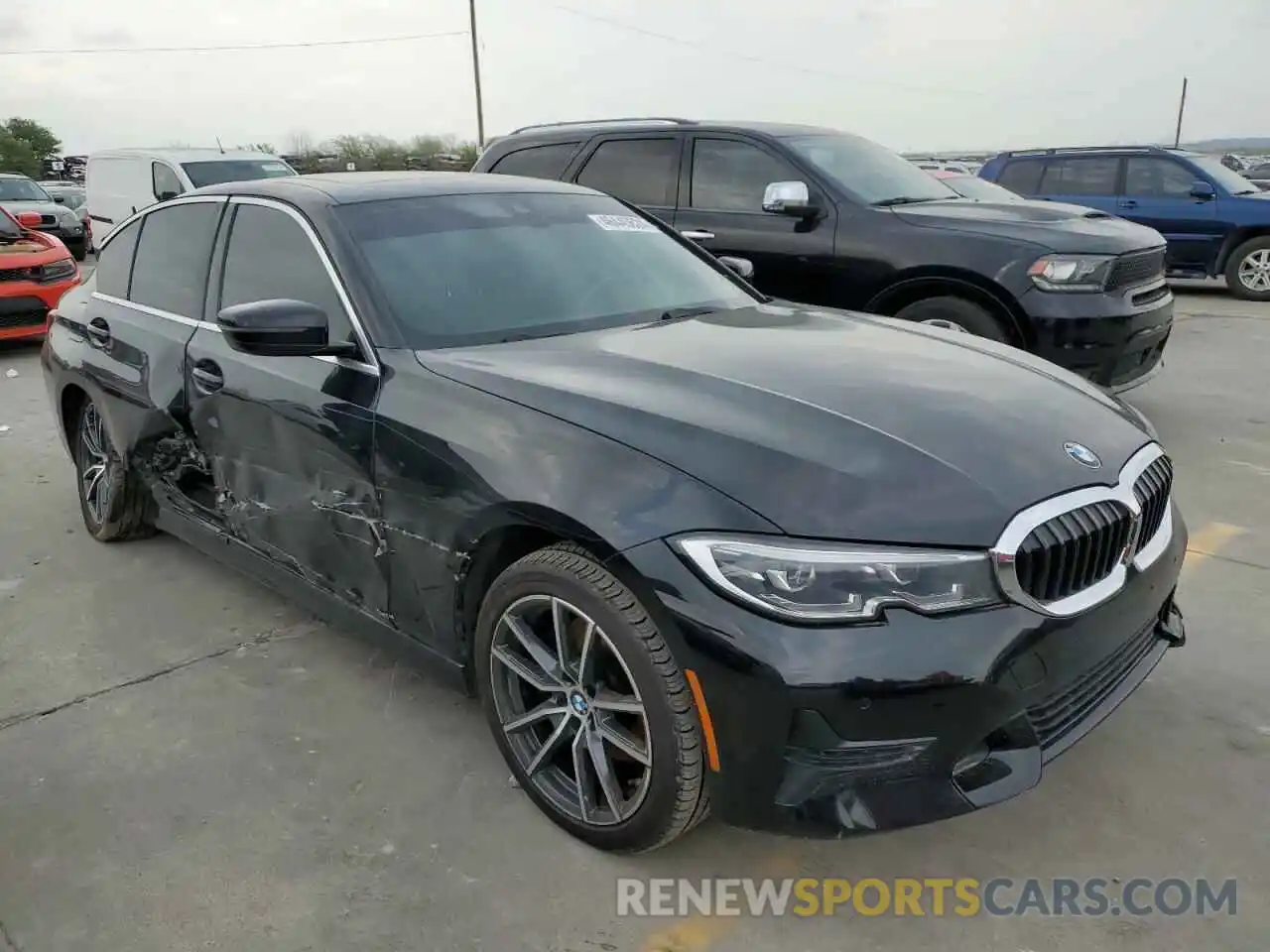 4 Photograph of a damaged car 3MW5R7J00L8B25316 BMW 3 SERIES 2020