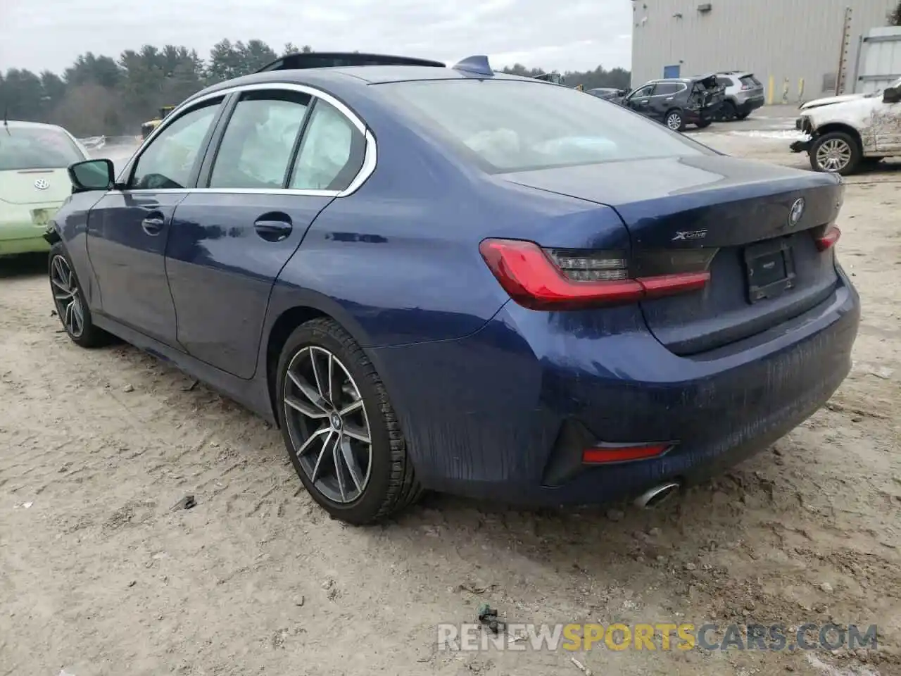 3 Photograph of a damaged car 3MW5R7J00L8B26367 BMW 3 SERIES 2020