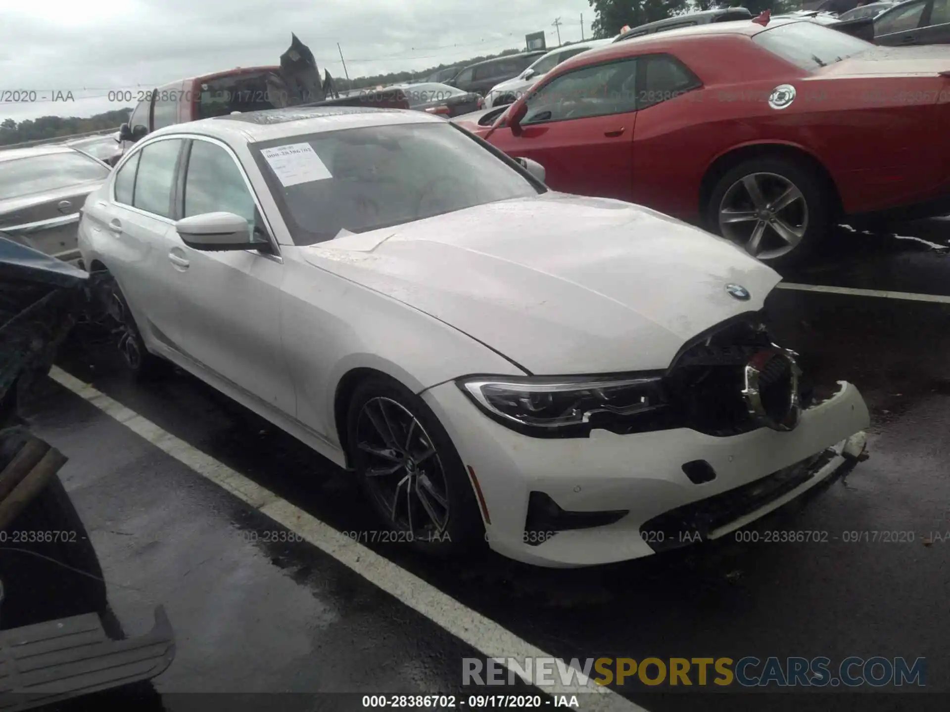 1 Photograph of a damaged car 3MW5R7J00L8B29527 BMW 3 SERIES 2020