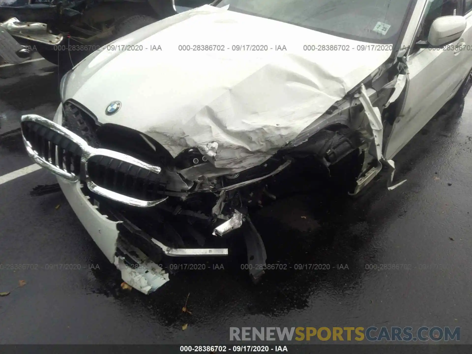 6 Фотография поврежденного автомобиля 3MW5R7J00L8B29527 BMW 3 SERIES 2020