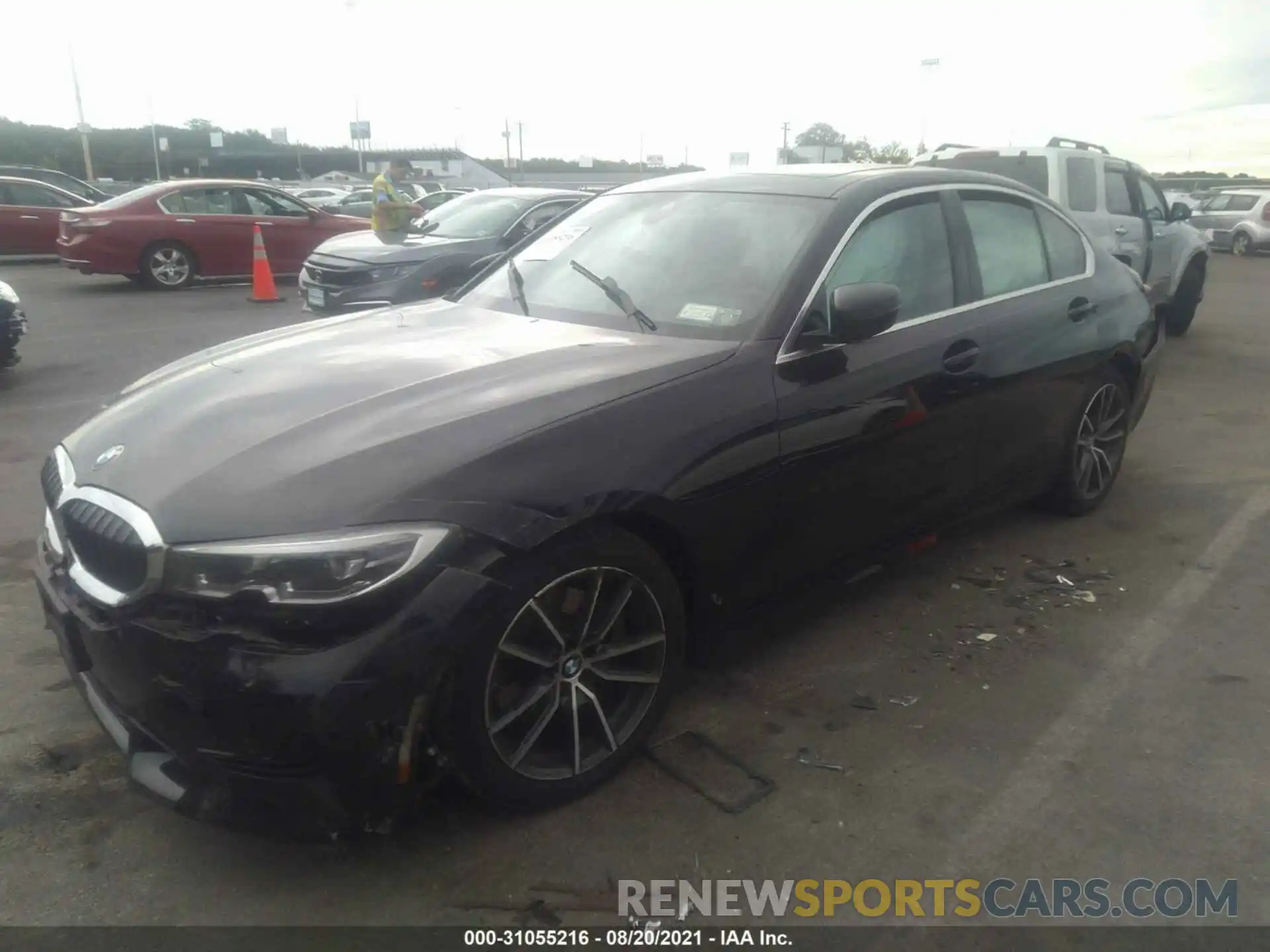 2 Photograph of a damaged car 3MW5R7J00L8B29818 BMW 3 SERIES 2020