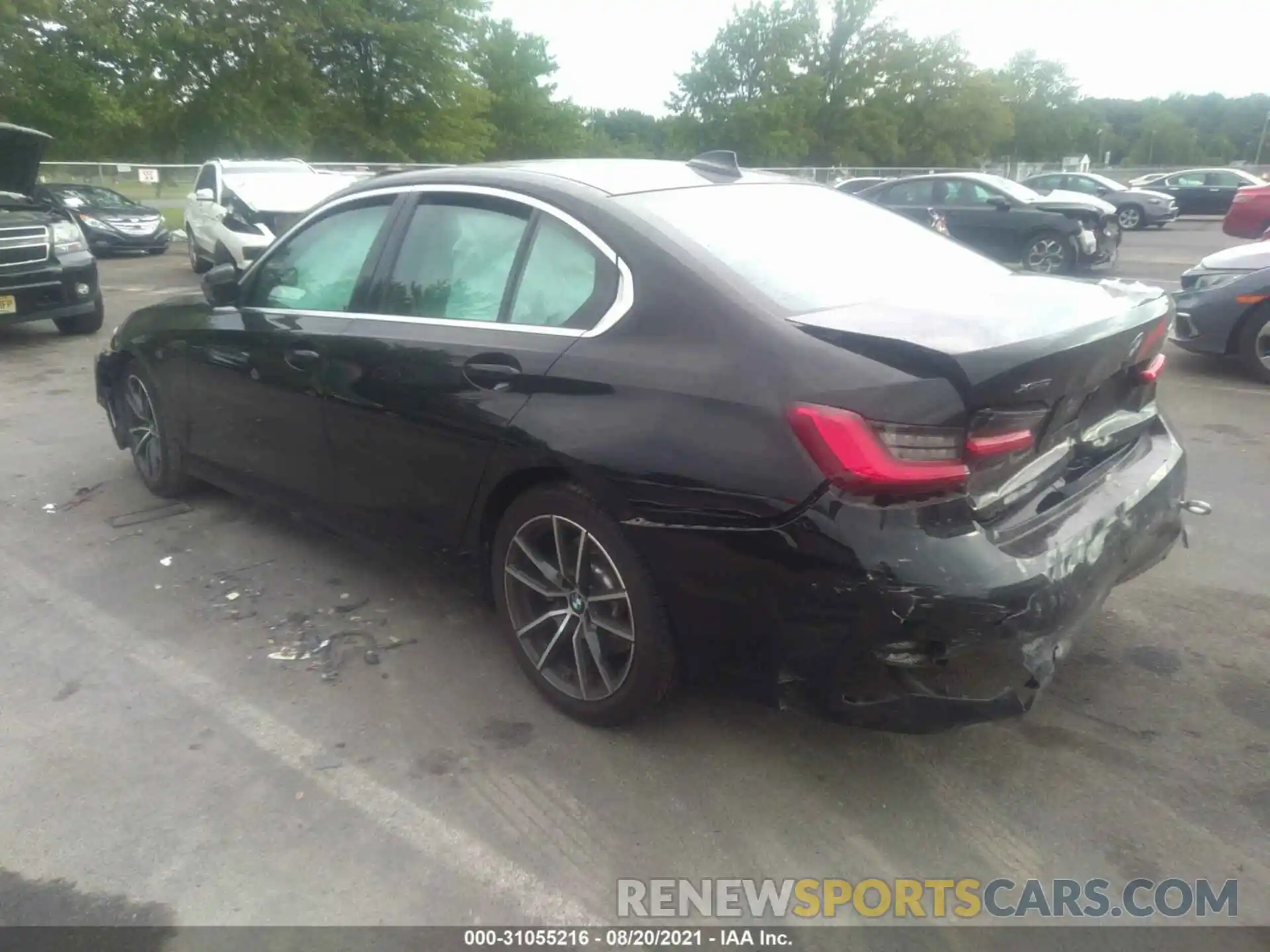 3 Photograph of a damaged car 3MW5R7J00L8B29818 BMW 3 SERIES 2020