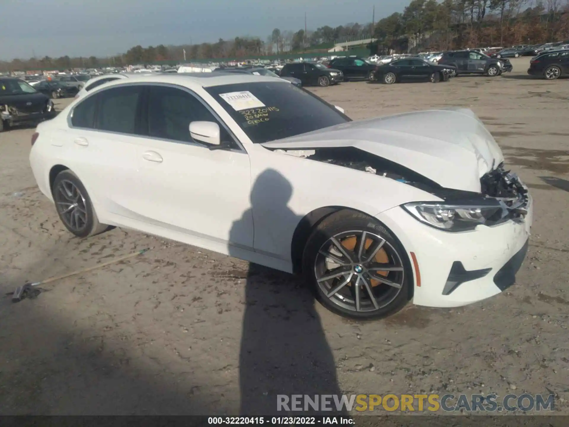 1 Photograph of a damaged car 3MW5R7J00L8B30113 BMW 3 SERIES 2020