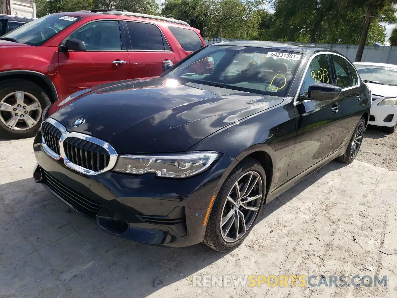 2 Photograph of a damaged car 3MW5R7J00L8B31259 BMW 3 SERIES 2020