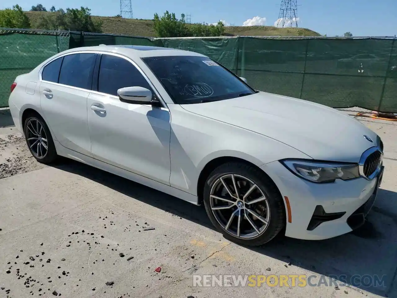 1 Photograph of a damaged car 3MW5R7J00L8B33593 BMW 3 SERIES 2020