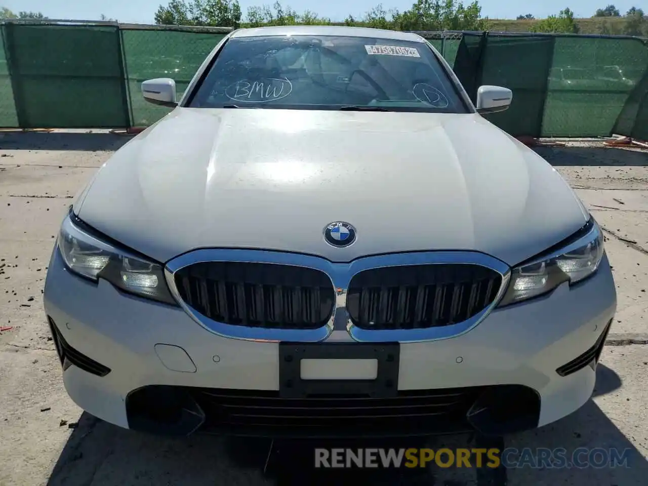 2 Фотография поврежденного автомобиля 3MW5R7J00L8B33593 BMW 3 SERIES 2020