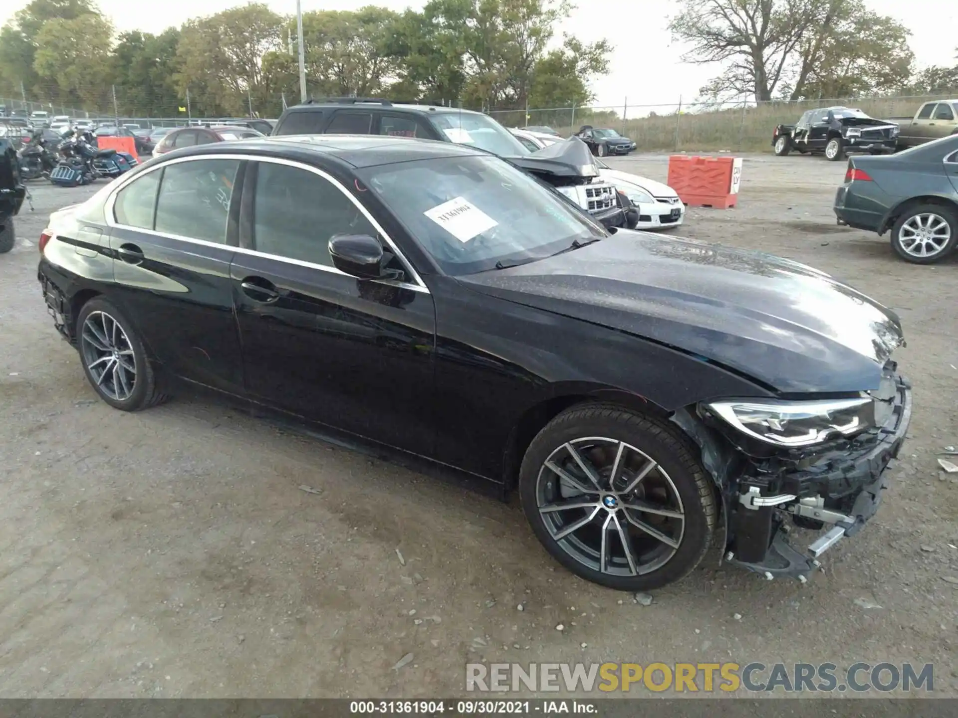 1 Photograph of a damaged car 3MW5R7J00L8B39605 BMW 3 SERIES 2020