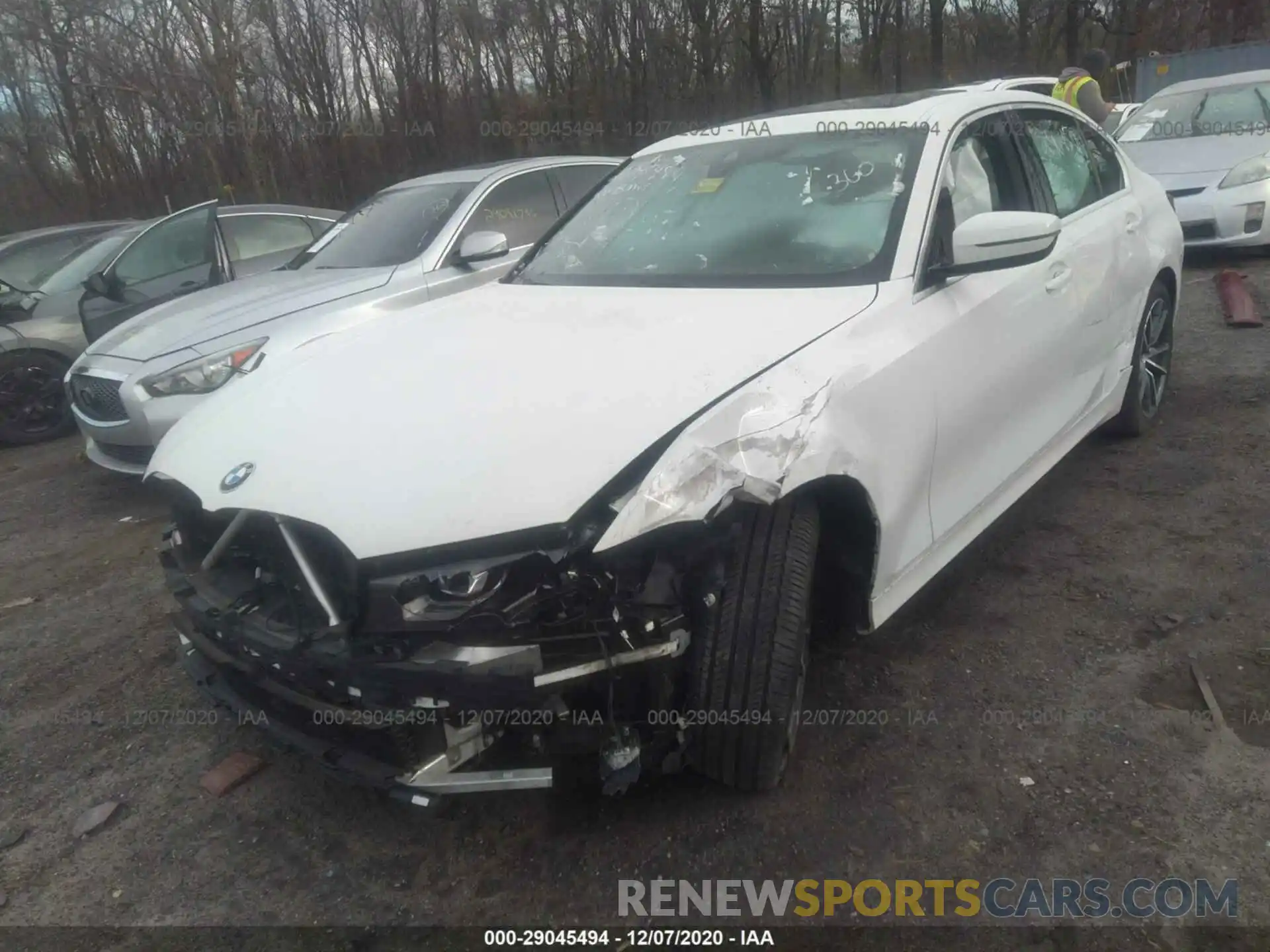 2 Photograph of a damaged car 3MW5R7J01L8B03843 BMW 3 SERIES 2020