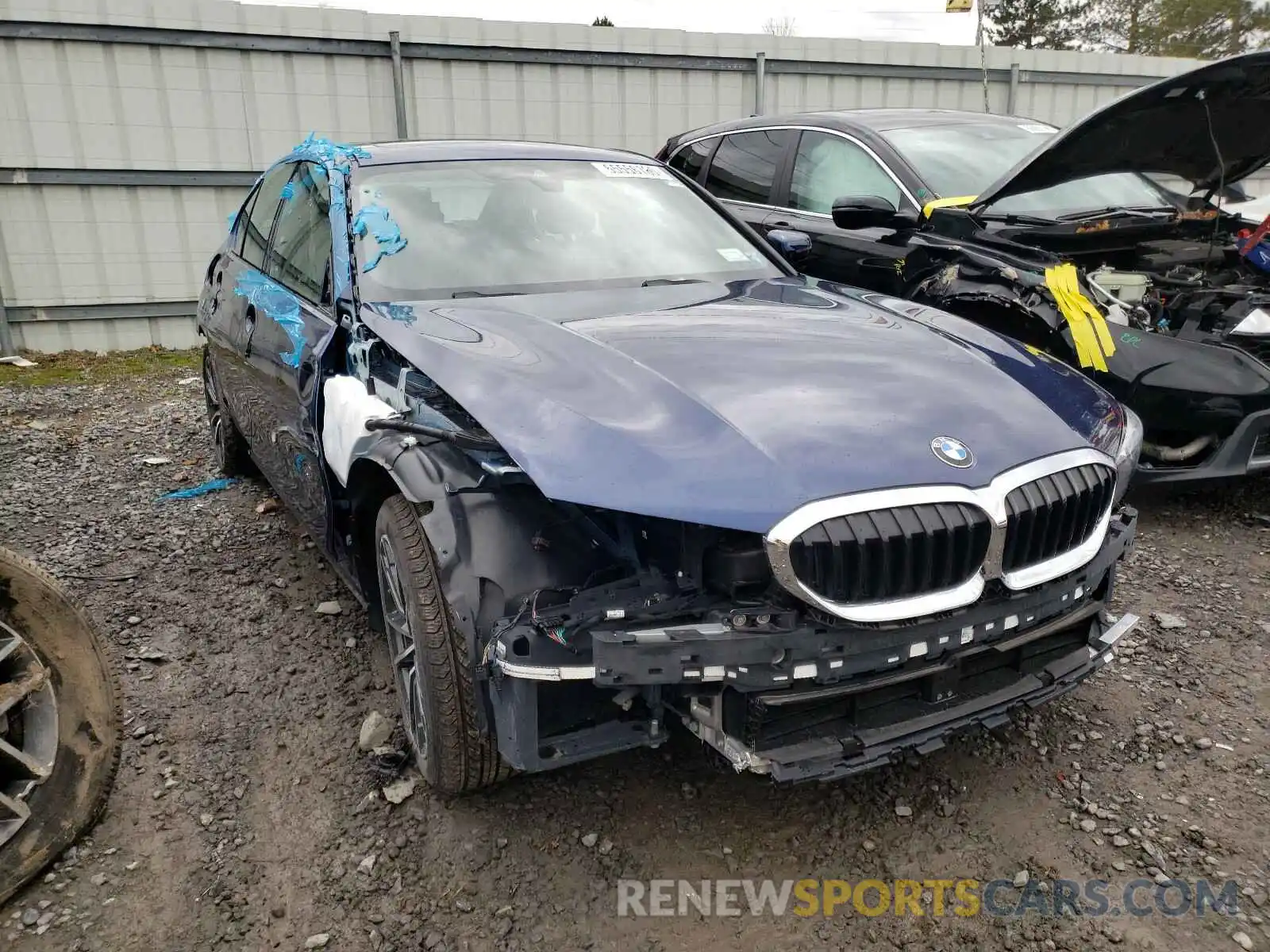 1 Photograph of a damaged car 3MW5R7J01L8B04930 BMW 3 SERIES 2020