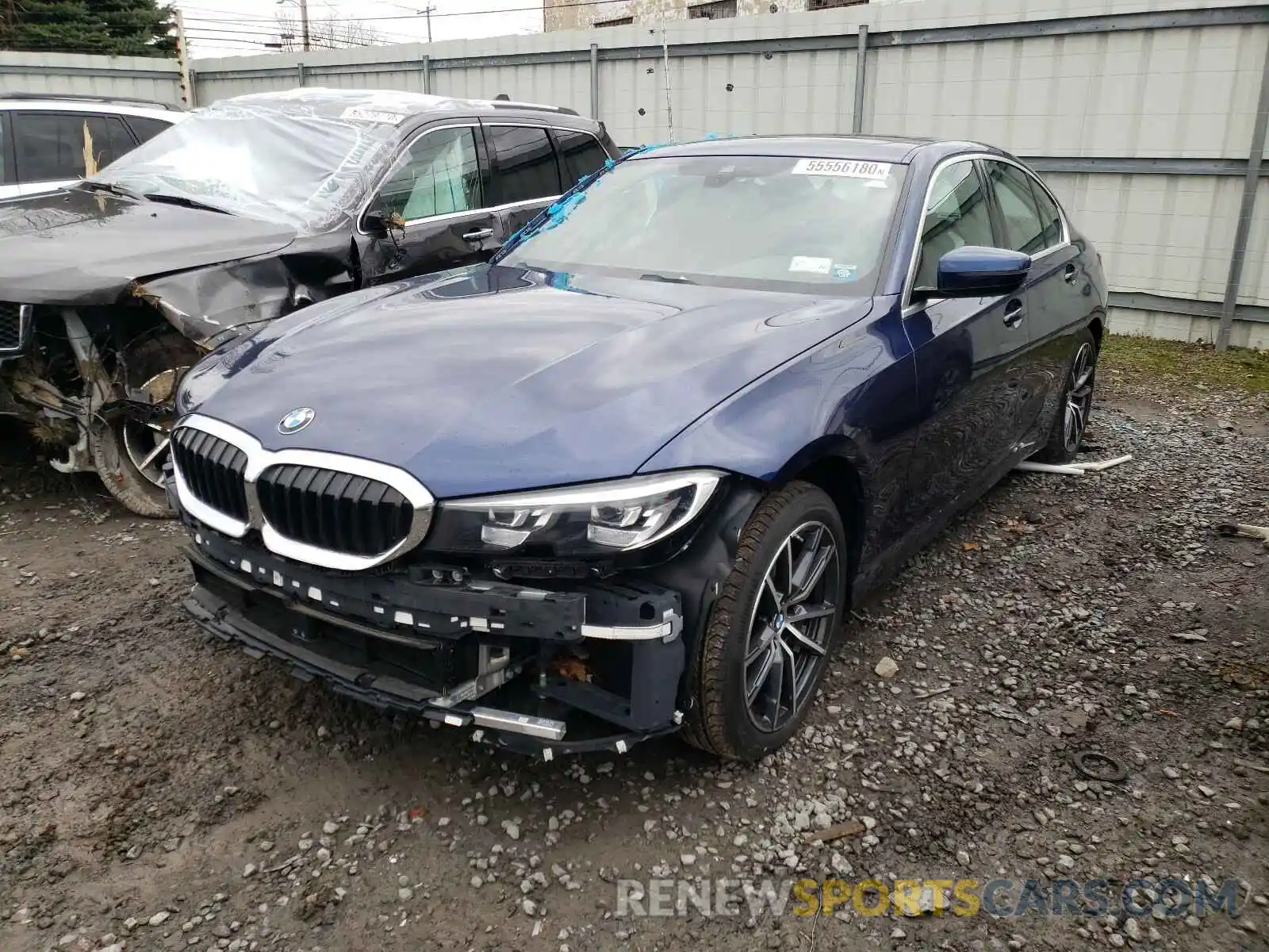 2 Photograph of a damaged car 3MW5R7J01L8B04930 BMW 3 SERIES 2020