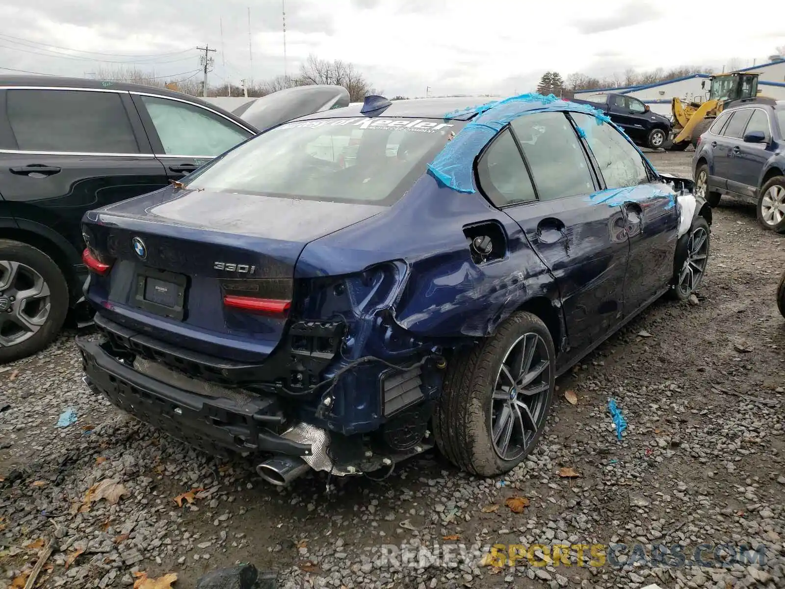 4 Photograph of a damaged car 3MW5R7J01L8B04930 BMW 3 SERIES 2020