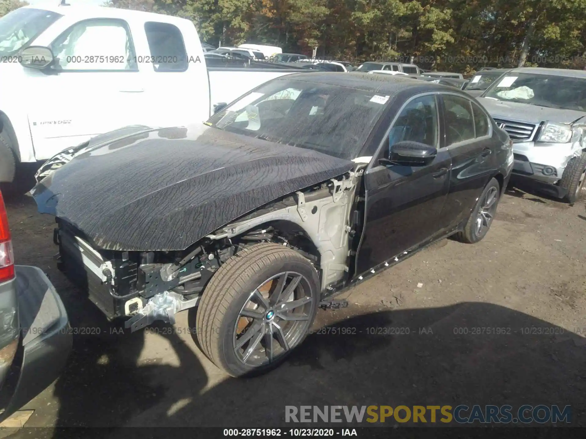 2 Photograph of a damaged car 3MW5R7J01L8B05091 BMW 3 SERIES 2020