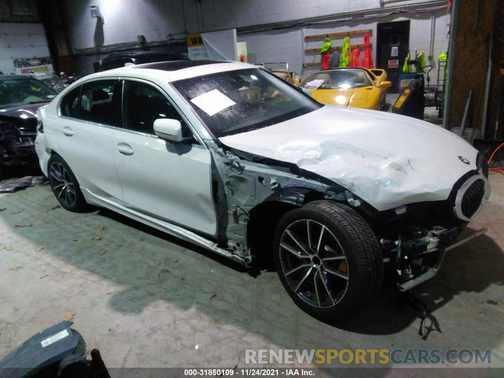 1 Photograph of a damaged car 3MW5R7J01L8B06046 BMW 3 SERIES 2020