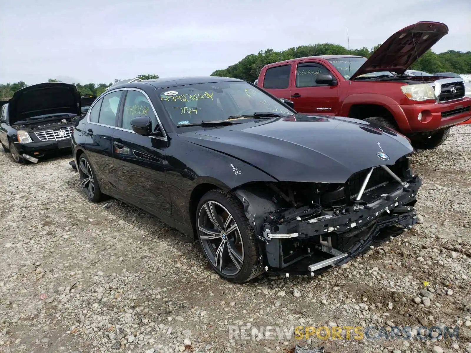 1 Photograph of a damaged car 3MW5R7J01L8B08525 BMW 3 SERIES 2020